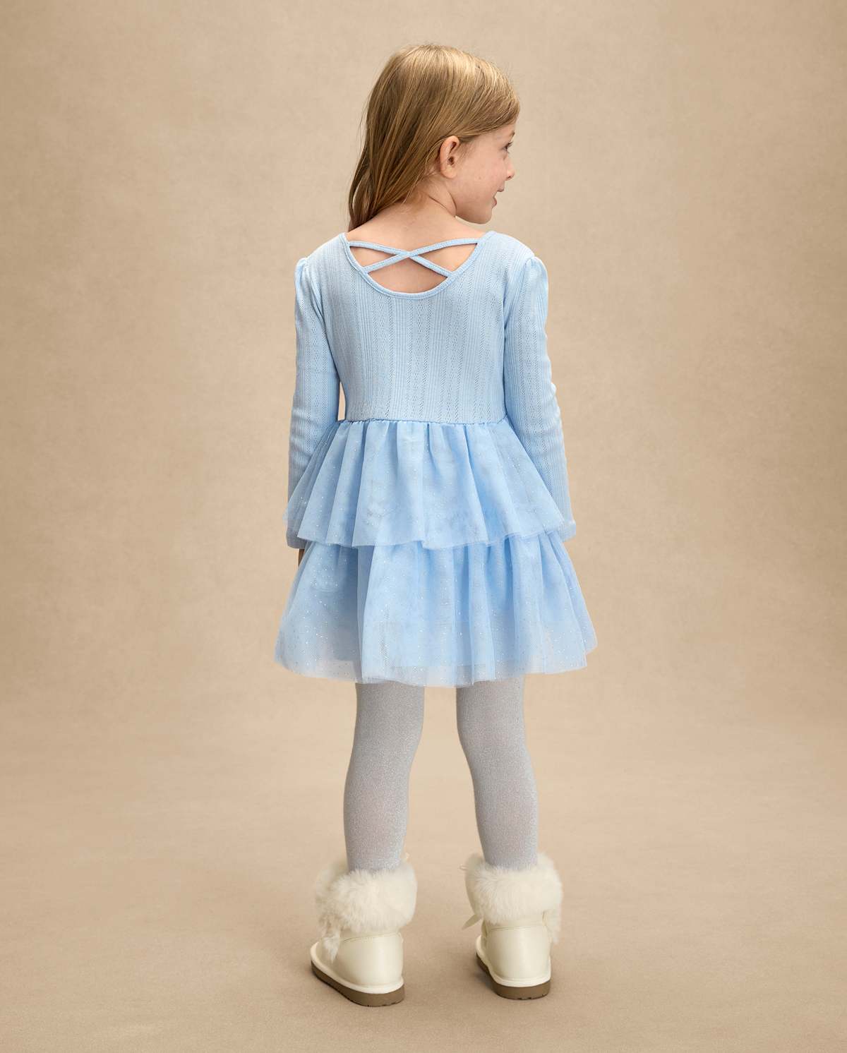 Детские платья Gymboree Girls Glitter Tiered Tutu Dress - On Pointe