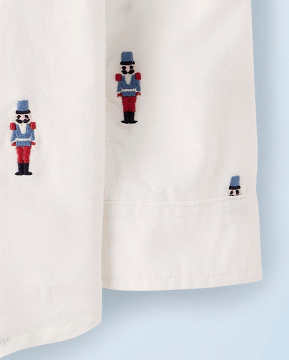 Детские рубашки Gymboree Boys Embroidered Nutcracker Oxford Button Up Shirt - New York City Ballet by — фото 4
