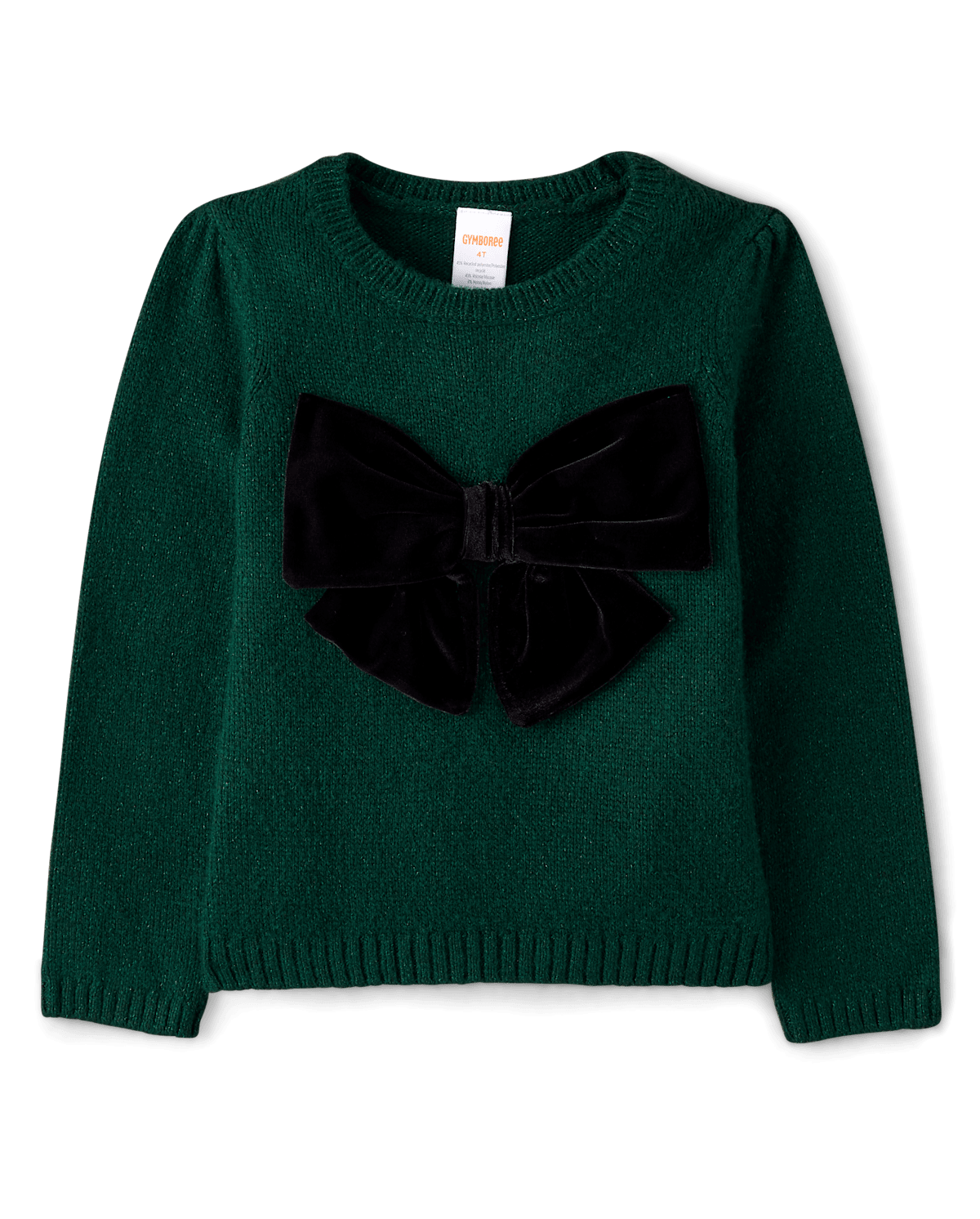 Детские свитеры Gymboree Girls Oversized Bow Sweater - Royal Christmas