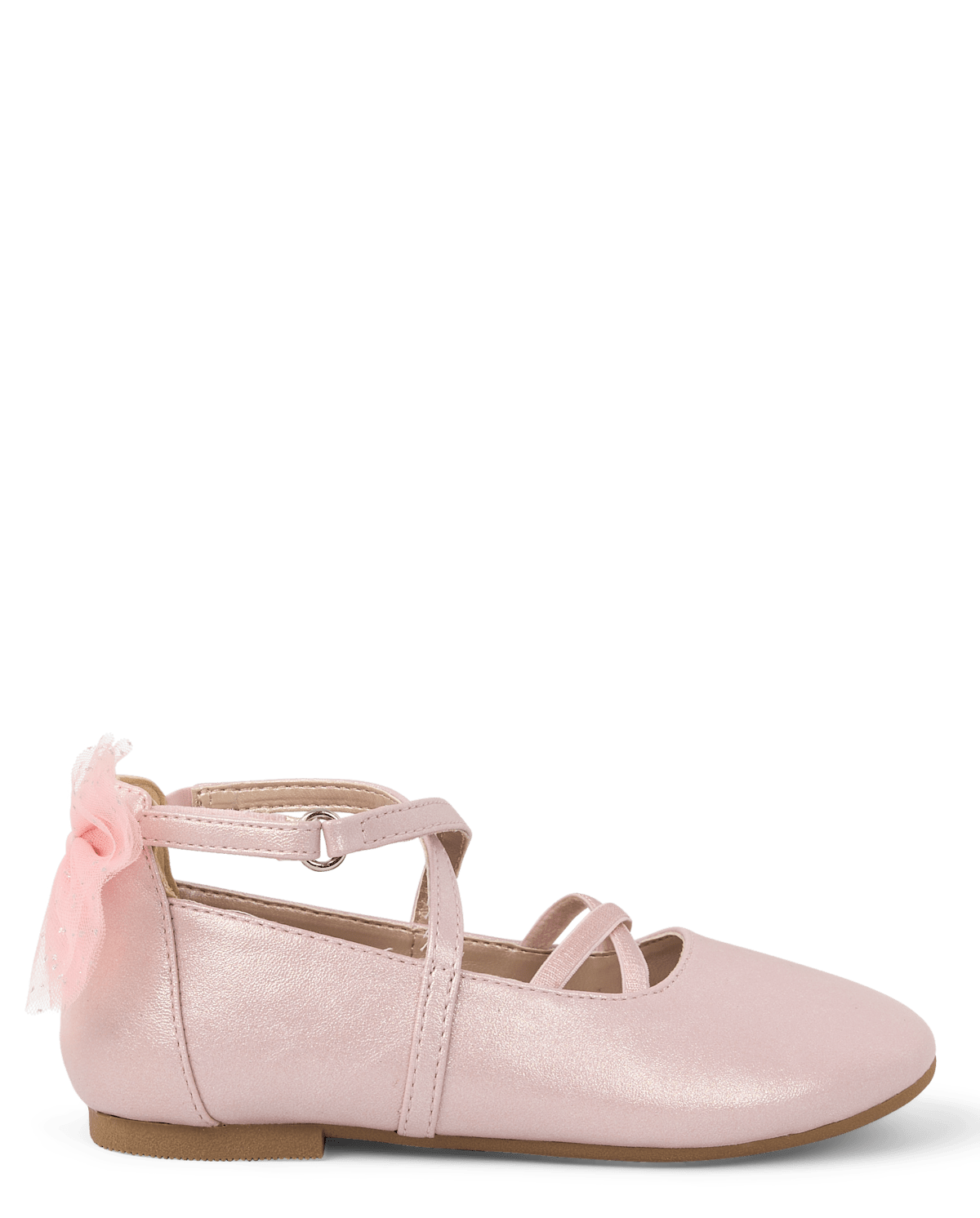 Обувь Gymboree Girls Shimmer Bow Ballet Flats - On Pointe — фото 2