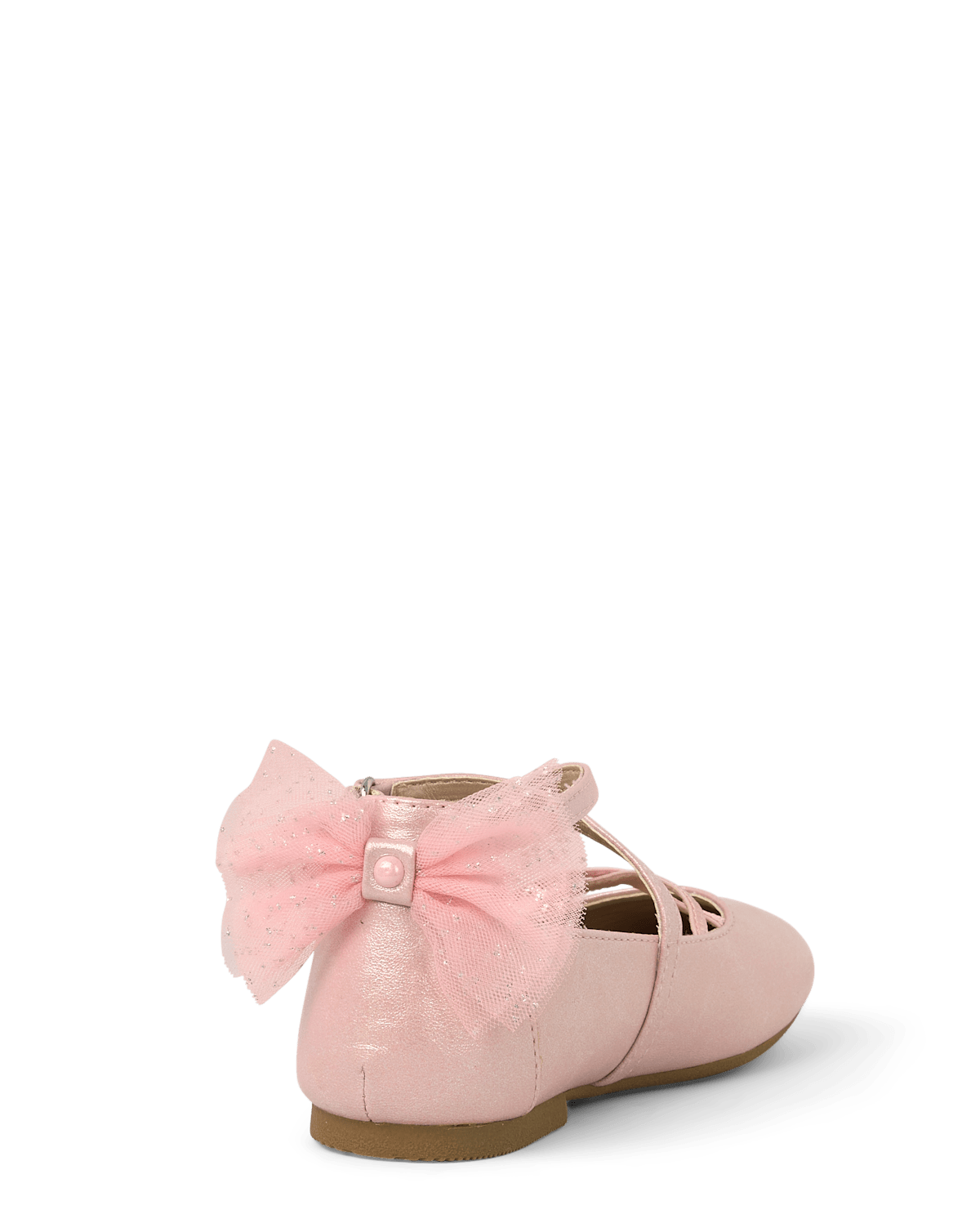 Обувь Gymboree Girls Shimmer Bow Ballet Flats - On Pointe — фото 4
