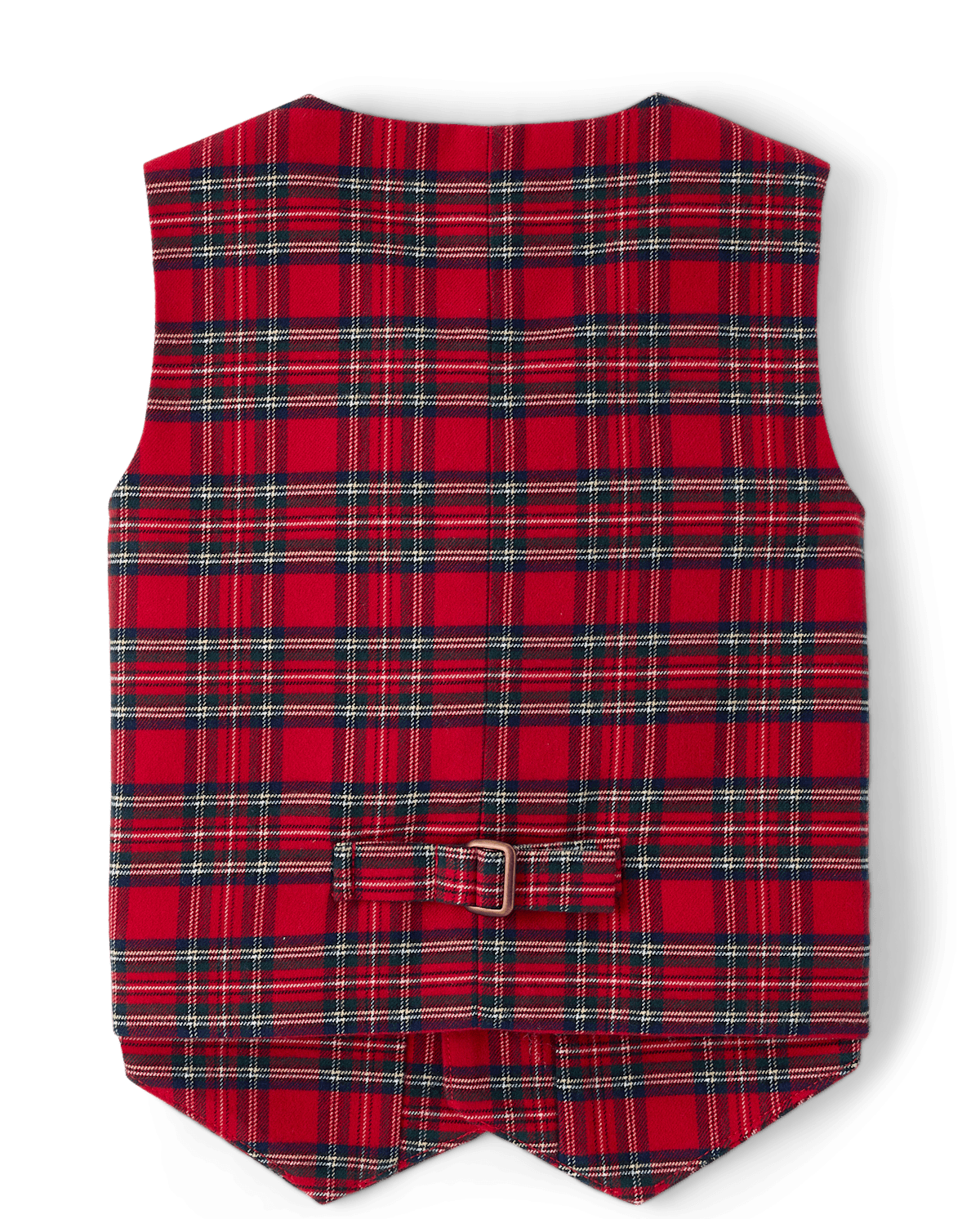 Детские жилеты Gymboree Boys Plaid Vest - Royal Christmas — фото 2