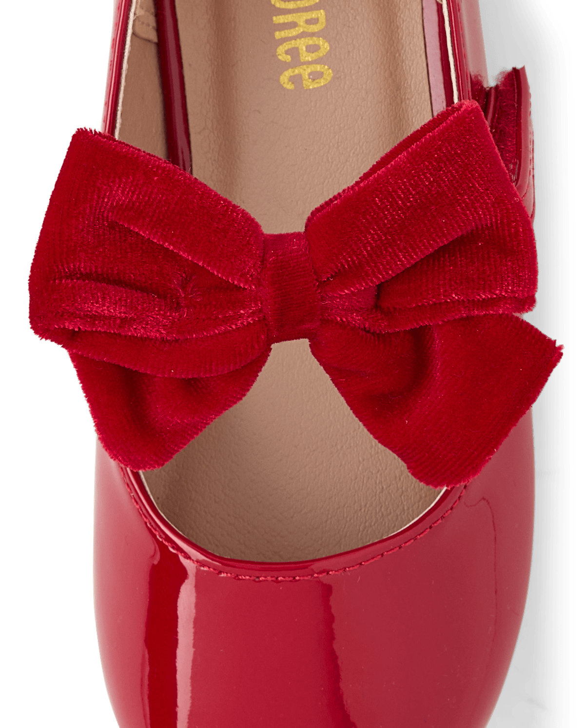 Обувь Gymboree Girls Bow Ballet Flats - Royal Christmas — фото 4