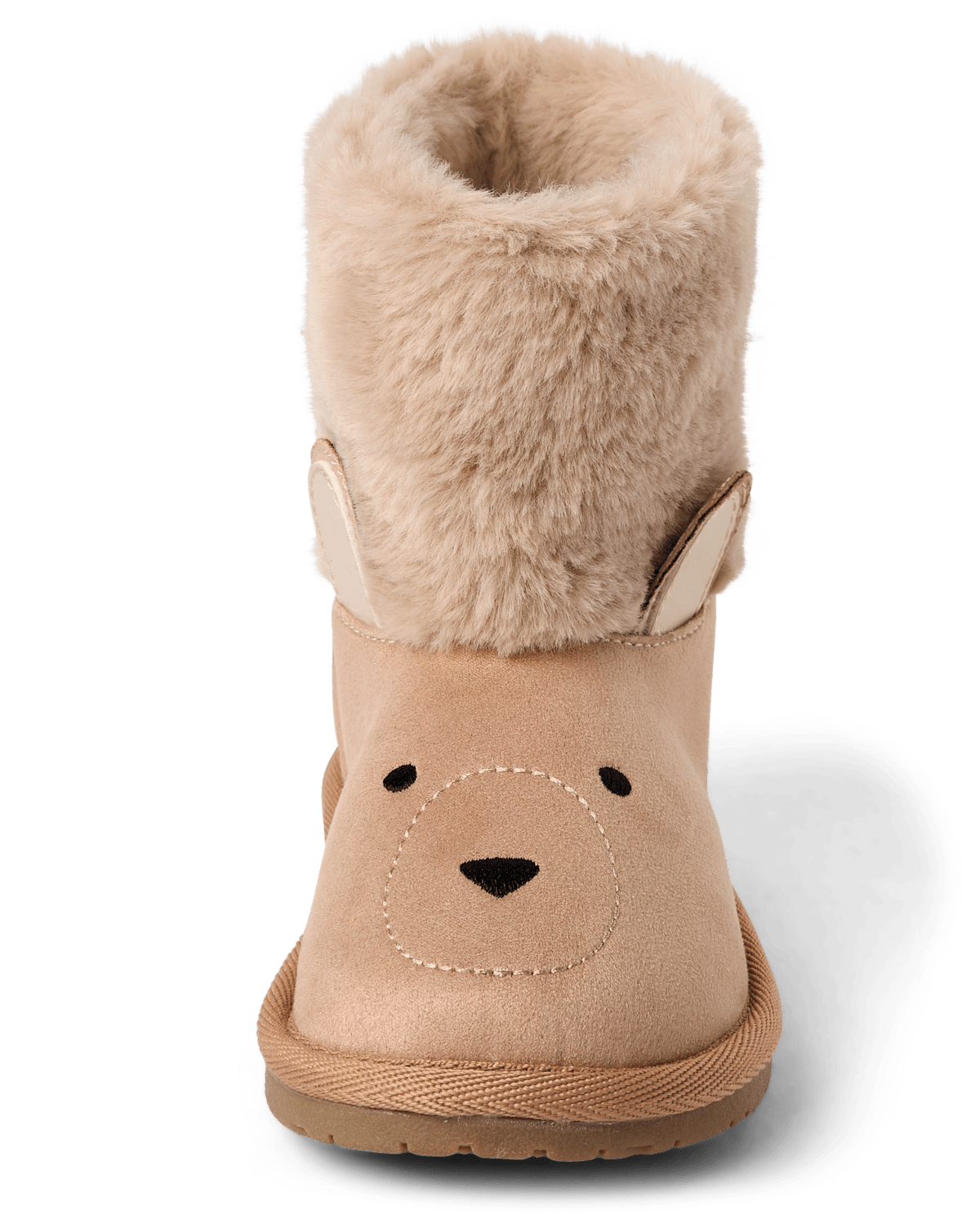 Детские ботинки Gymboree Kids Embroidered Bear Chalet Boots - First Frost — фото 4