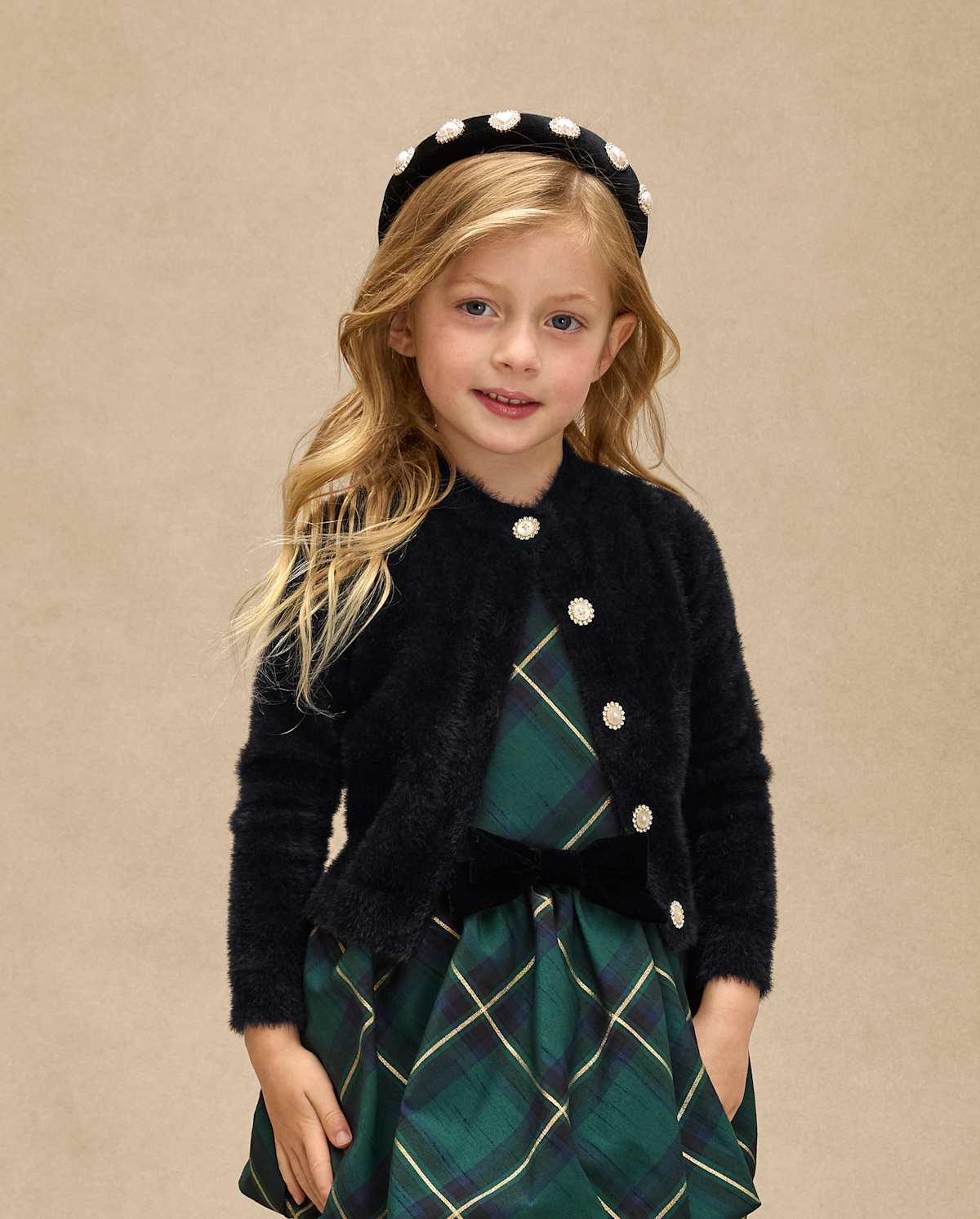 Детские аксессуары для волос Gymboree Girls Heart Charm Headband - Royal Christmas