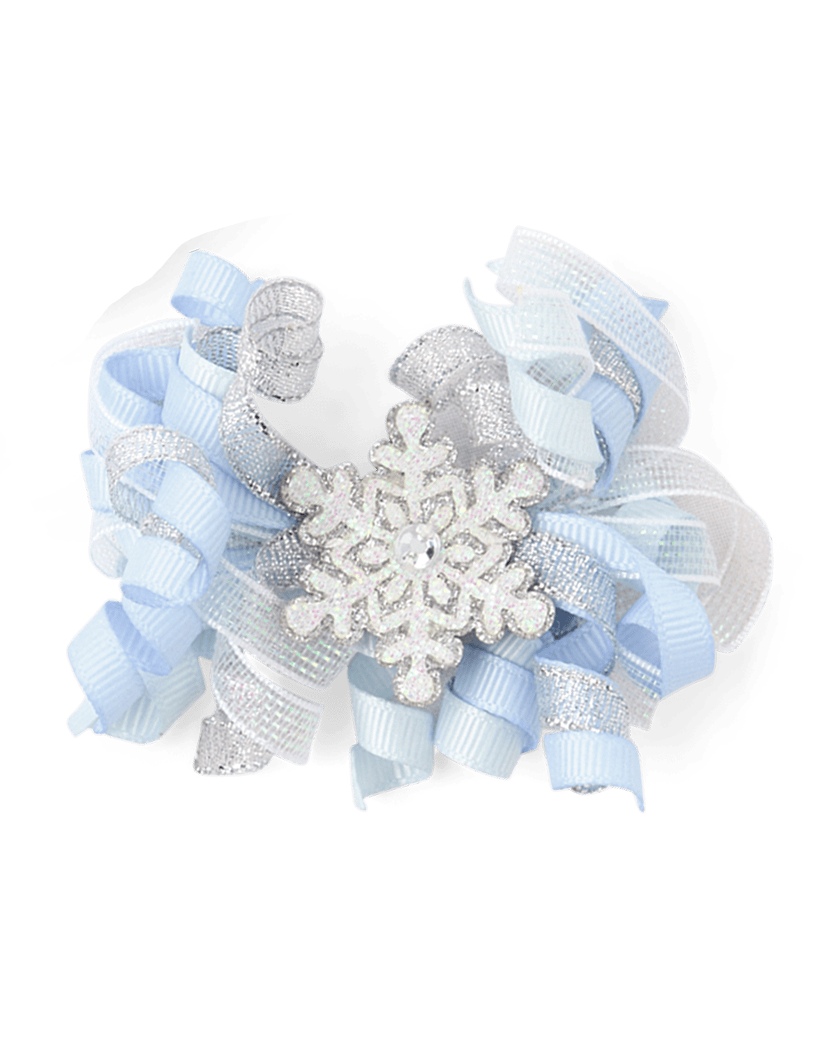 Детские аксессуары Gymboree Girls Snowflake 3-Piece Hair Set - First Frost — фото 3