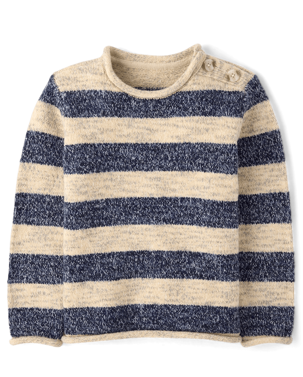 Детские свитеры Gymboree Kids Heathered Striped Sweater - First Frost — фото 2