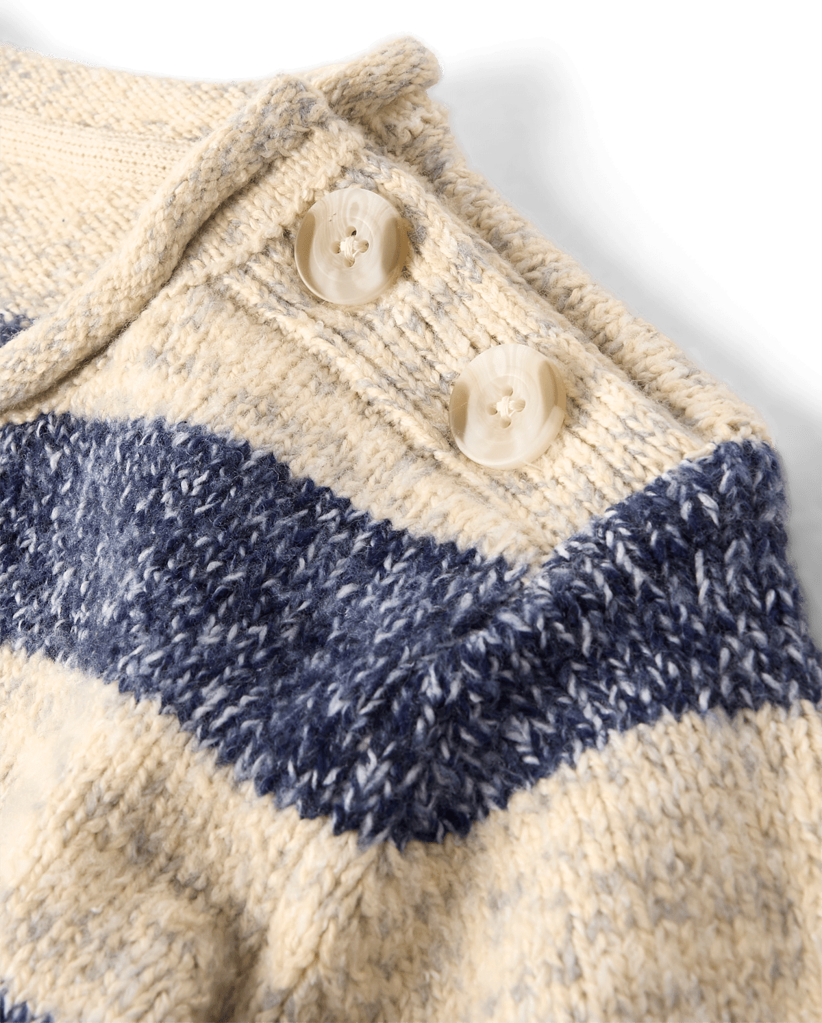 Детские свитеры Gymboree Kids Heathered Striped Sweater - First Frost — фото 3