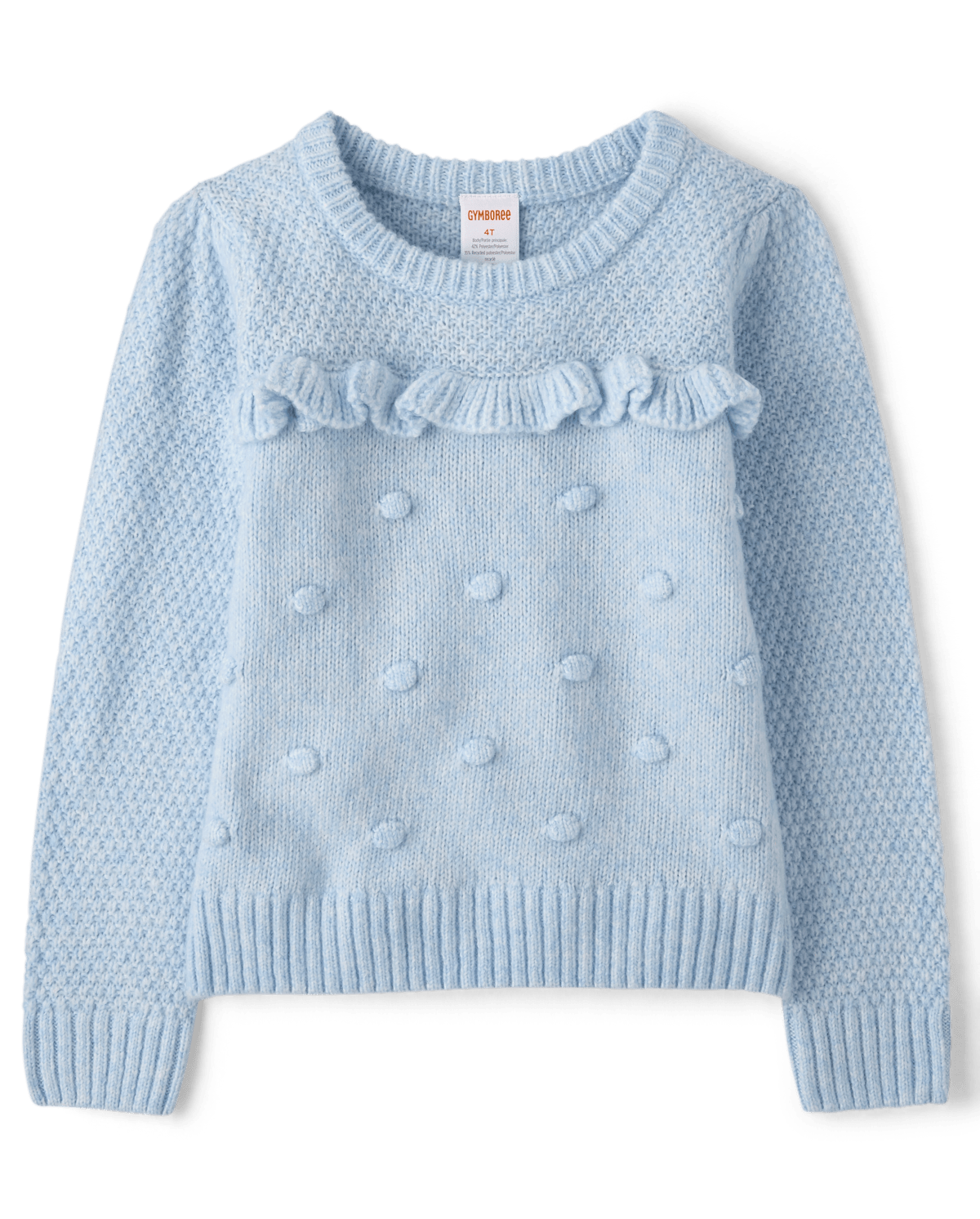 Детские свитеры Gymboree Girls Pointelle Bauble Sweater - First Frost
