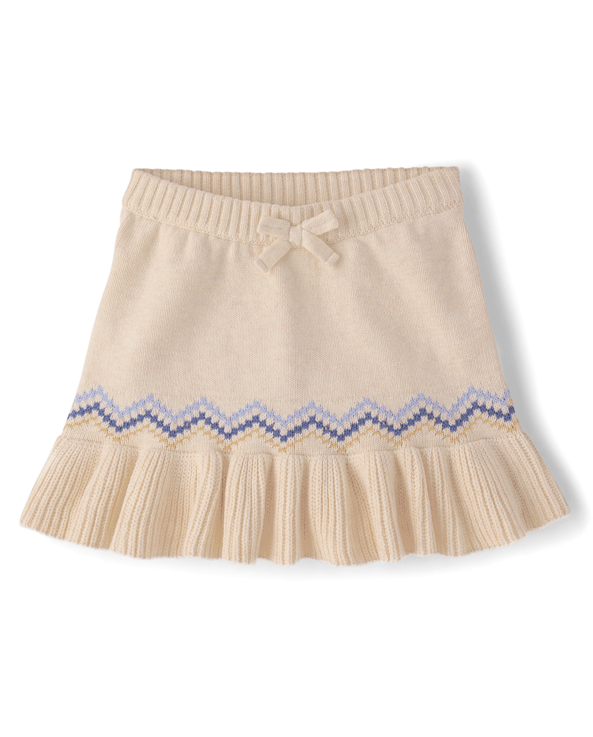 Детские юбки Gymboree Girls Fairisle Peplum Sweater Skirt - First Frost
