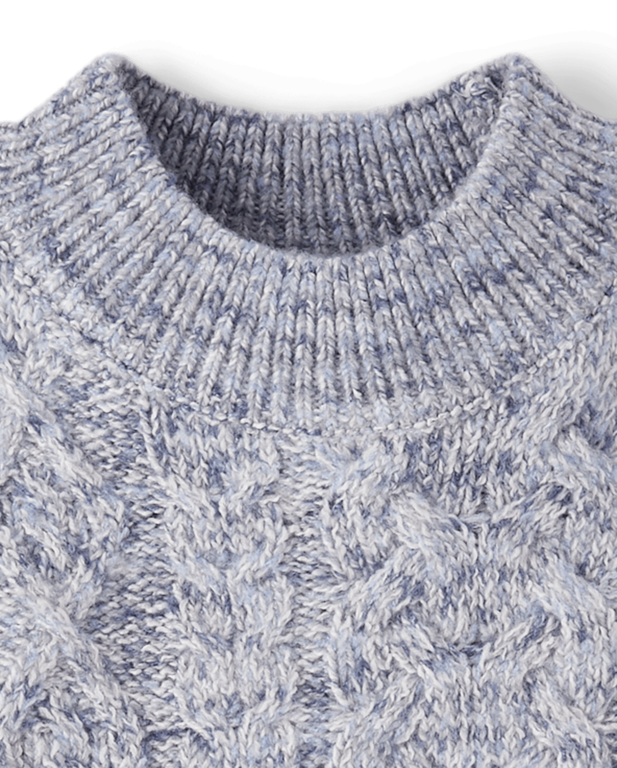 Детские свитеры Gymboree Girls Stitched Mock Neck Sweater - First Frost — фото 3