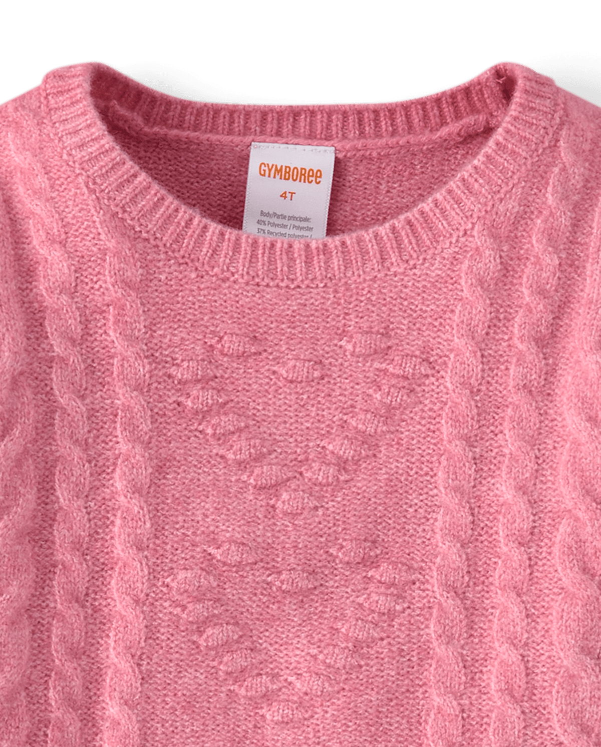 Детские свитеры Gymboree Girls Heart Cable Knit Sweater - Mon Cheri — фото 2