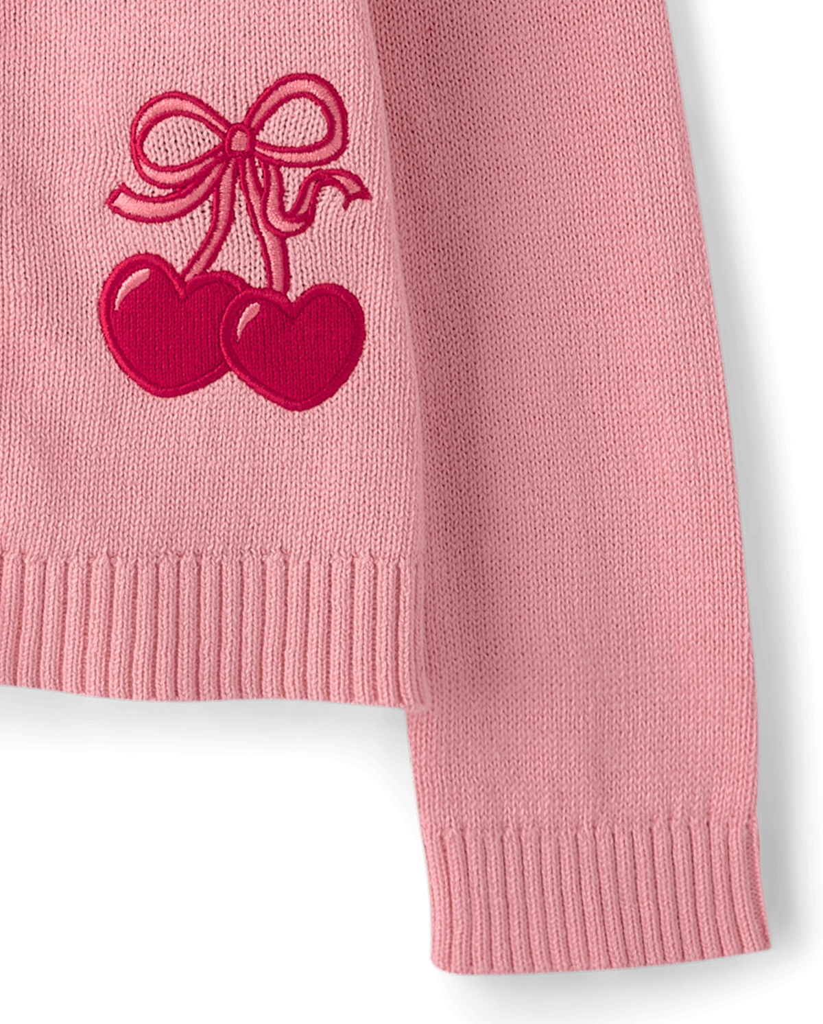 Детские кардиганы Gymboree Girls Cherry Heart Applique Cardigan - Mon Cheri — фото 3