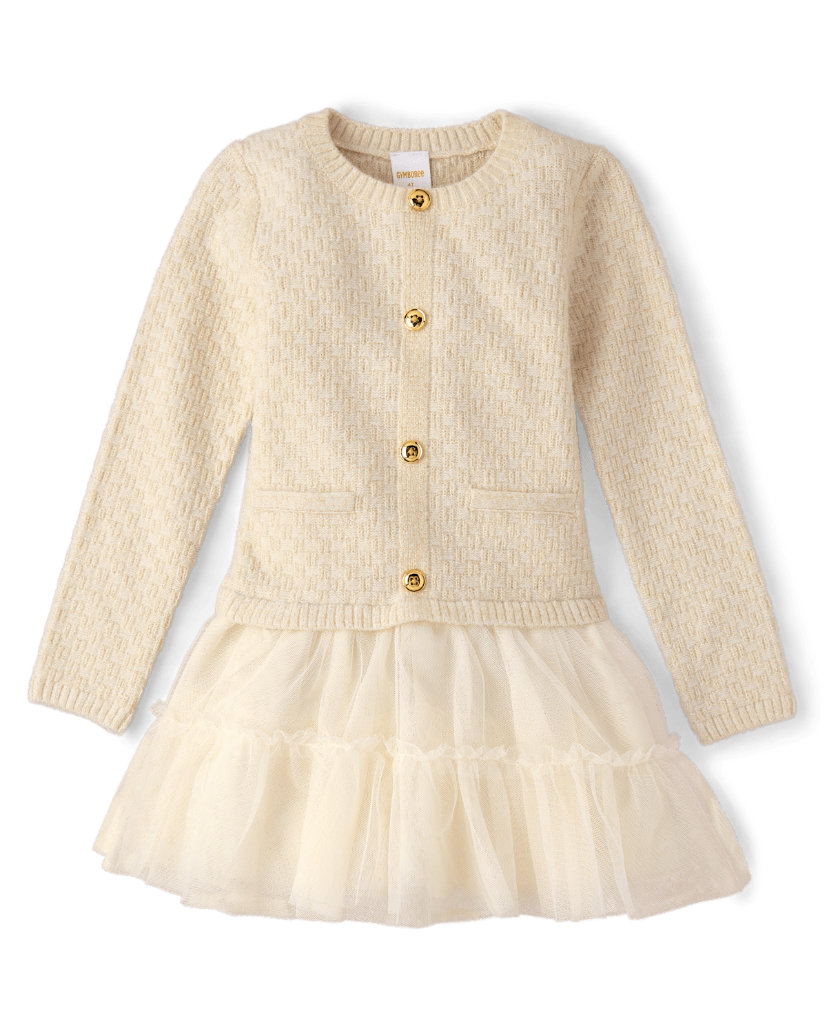 Детские платья Gymboree Girls Tweed Tutu Dress - Royal Christmas