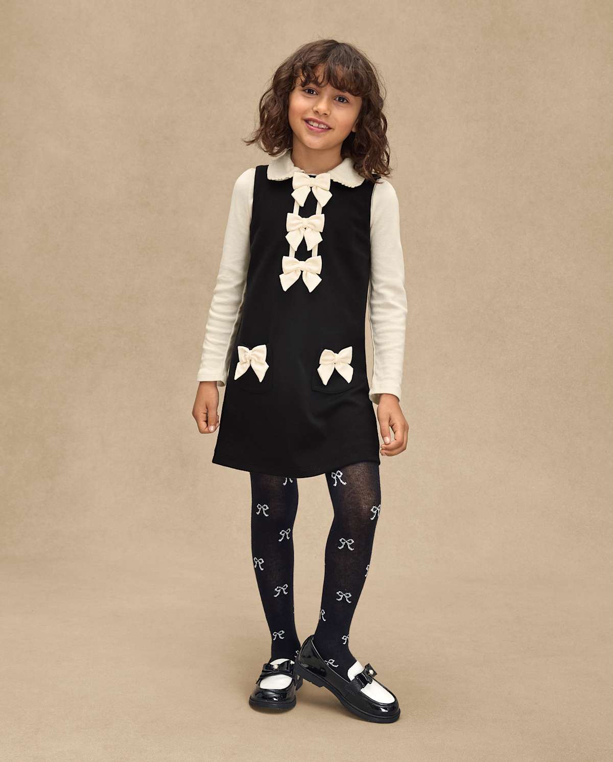 Детские платья Gymboree Girls Bow Ponte Shift Dress - Petit Paris