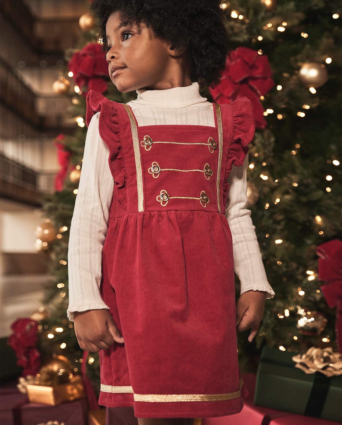 Детские платья Gymboree Girls Embroidered Button Flutter Jumper - New York City Ballet by — фото 2