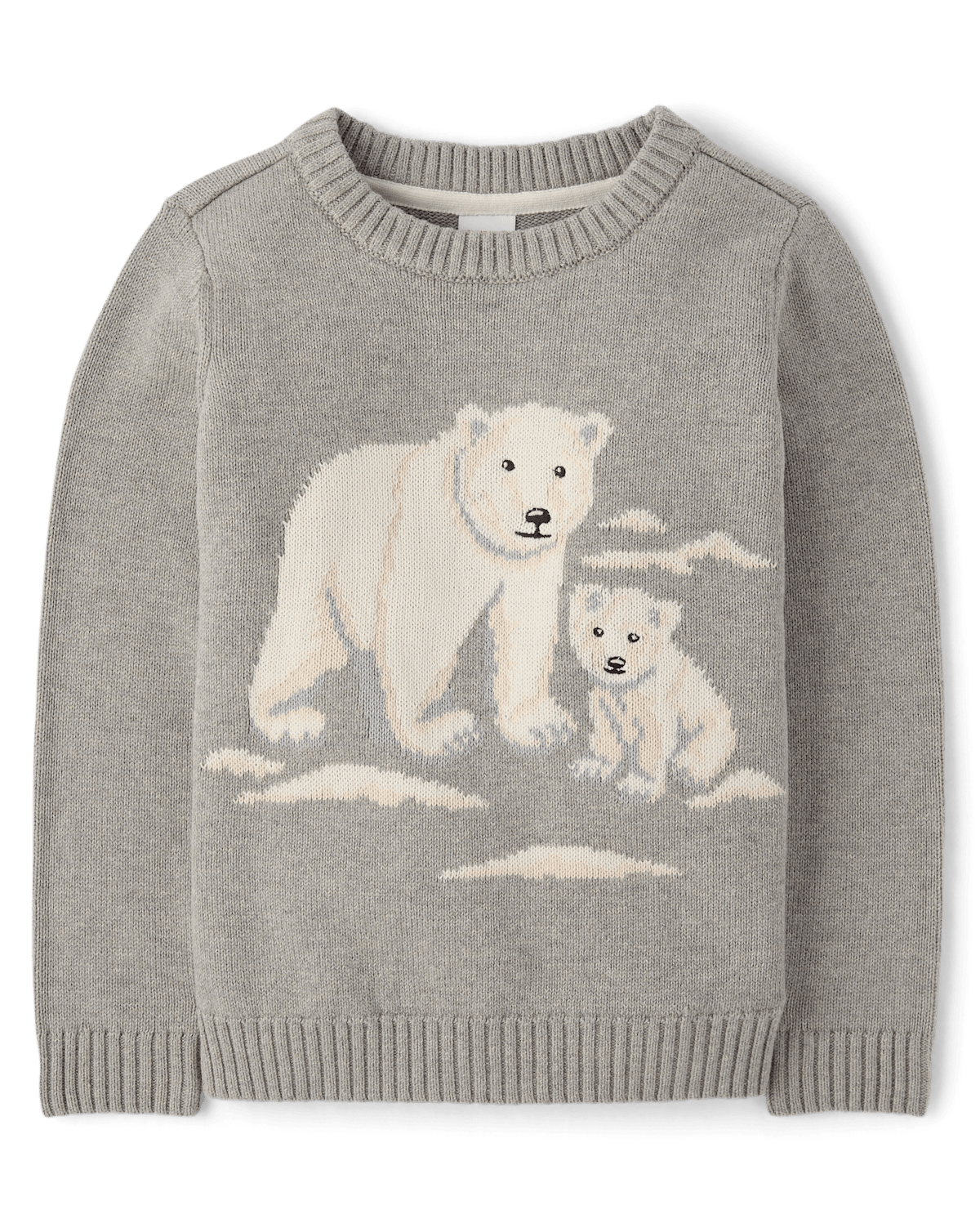 Детские свитеры Gymboree Boys Intarsia Polar Bear Sweater - First Frost