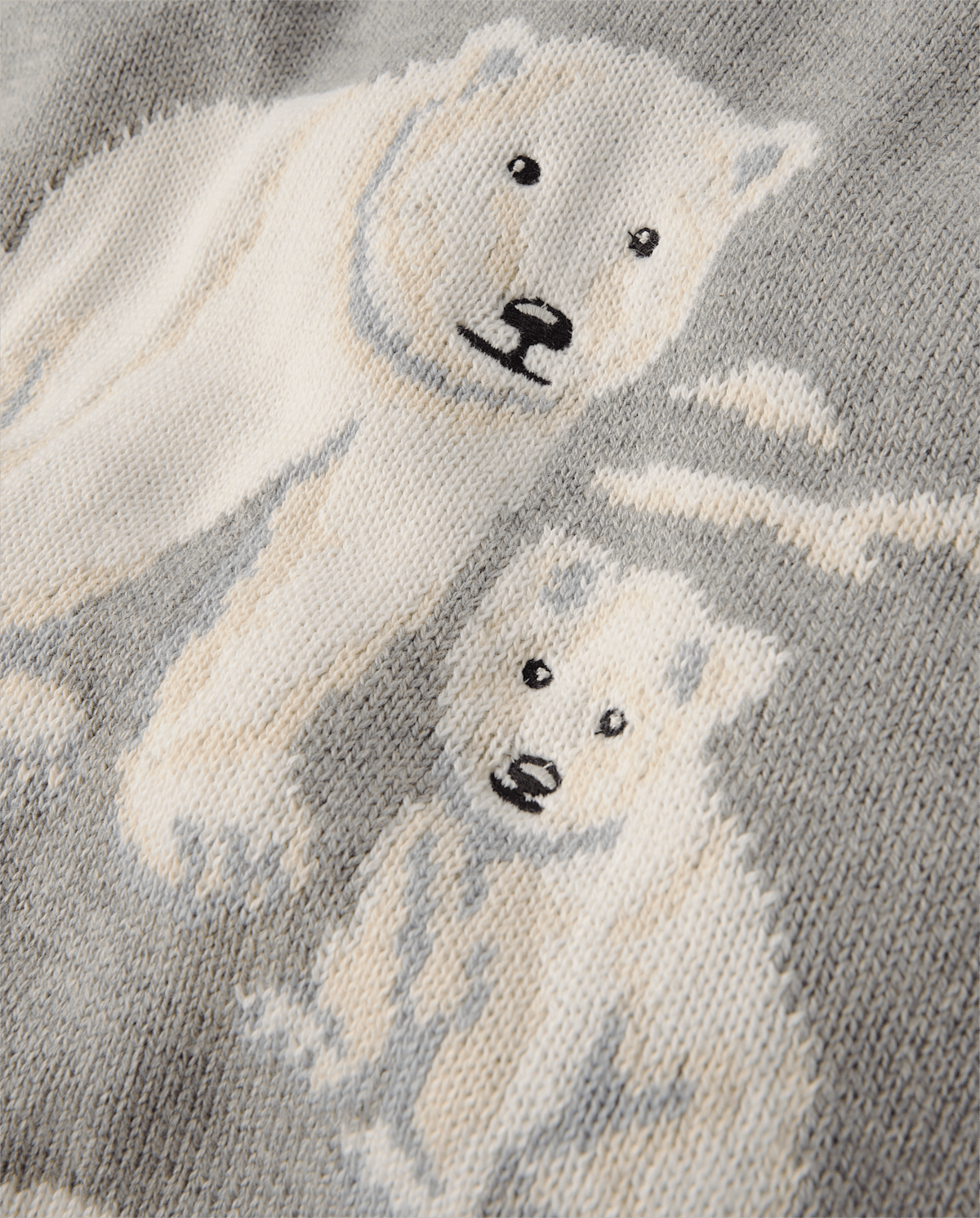 Детские свитеры Gymboree Boys Intarsia Polar Bear Sweater - First Frost — фото 2