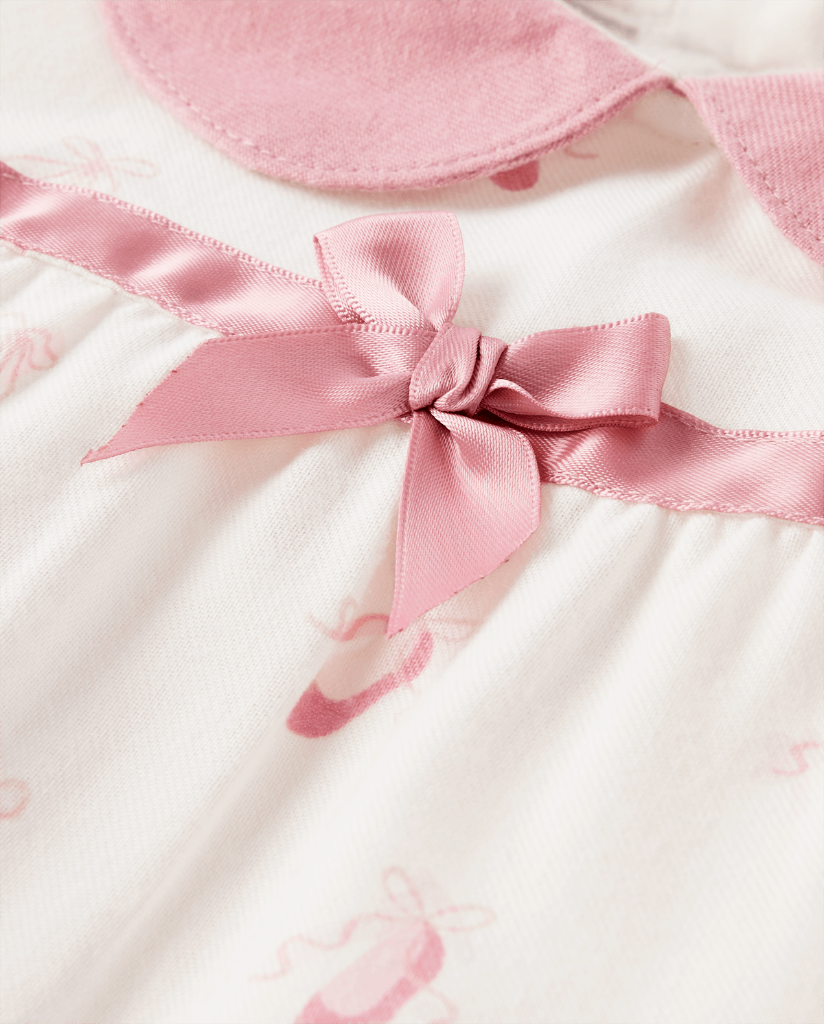 Детские тапочки Gymboree Girls Ballet Slipper Flannel Nightgown — фото 2