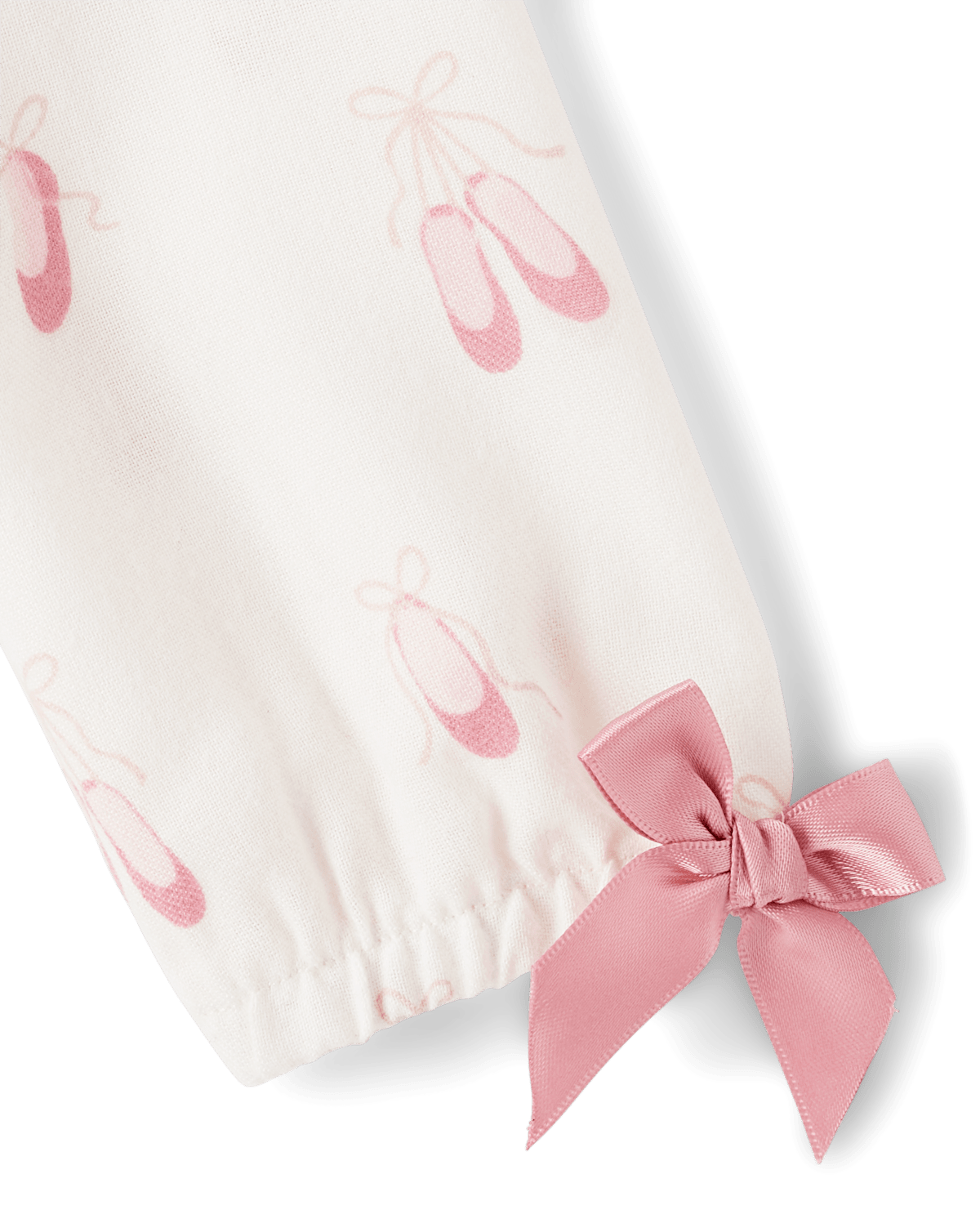 Детские тапочки Gymboree Girls Ballet Slipper Flannel Nightgown — фото 3