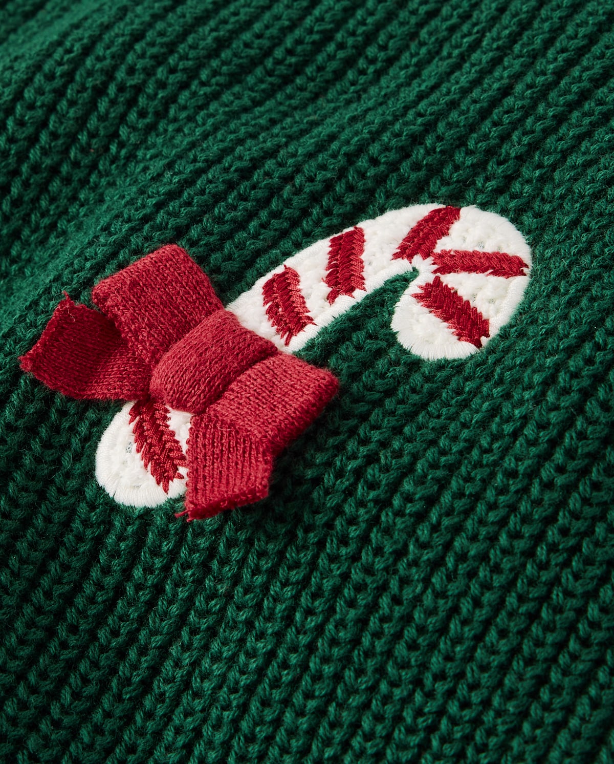 Детские свитеры Gymboree Girls Crochet Candy Cane Shaker Stitch Sweater - Royal Christmas — фото 2