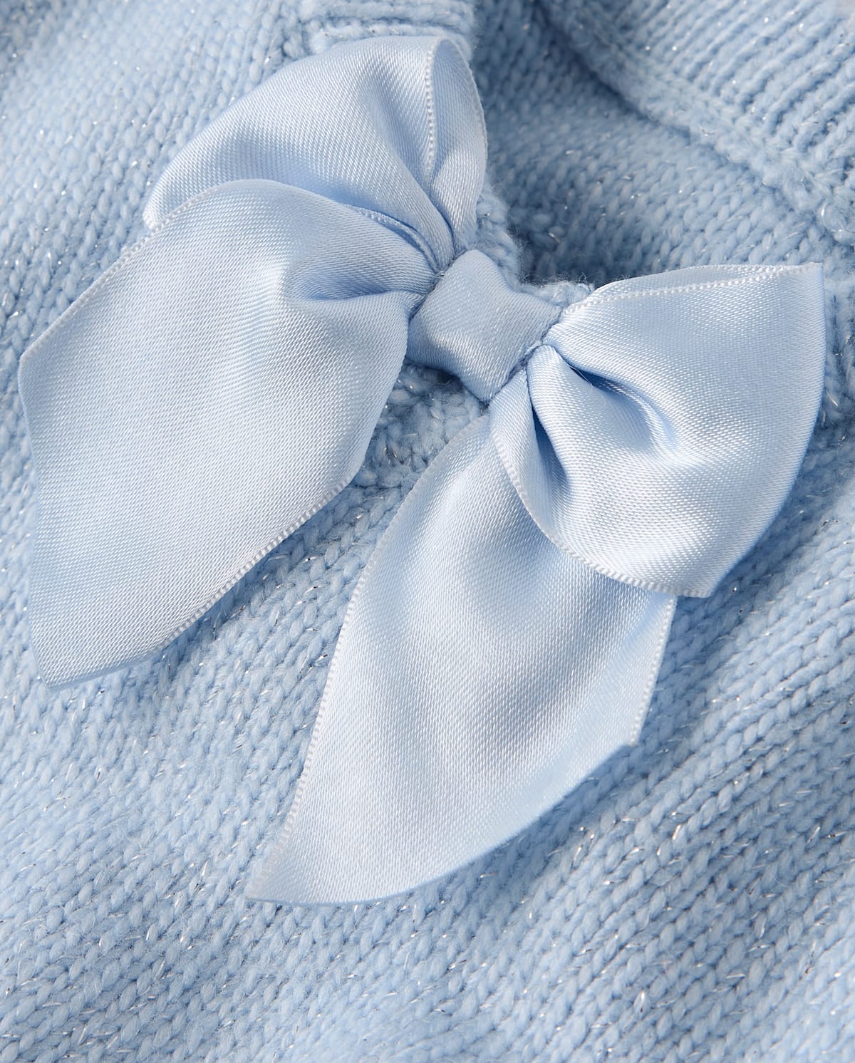 Детские свитеры Gymboree Girls Bow Back Cable Knit Sweater - On Pointe — фото 4