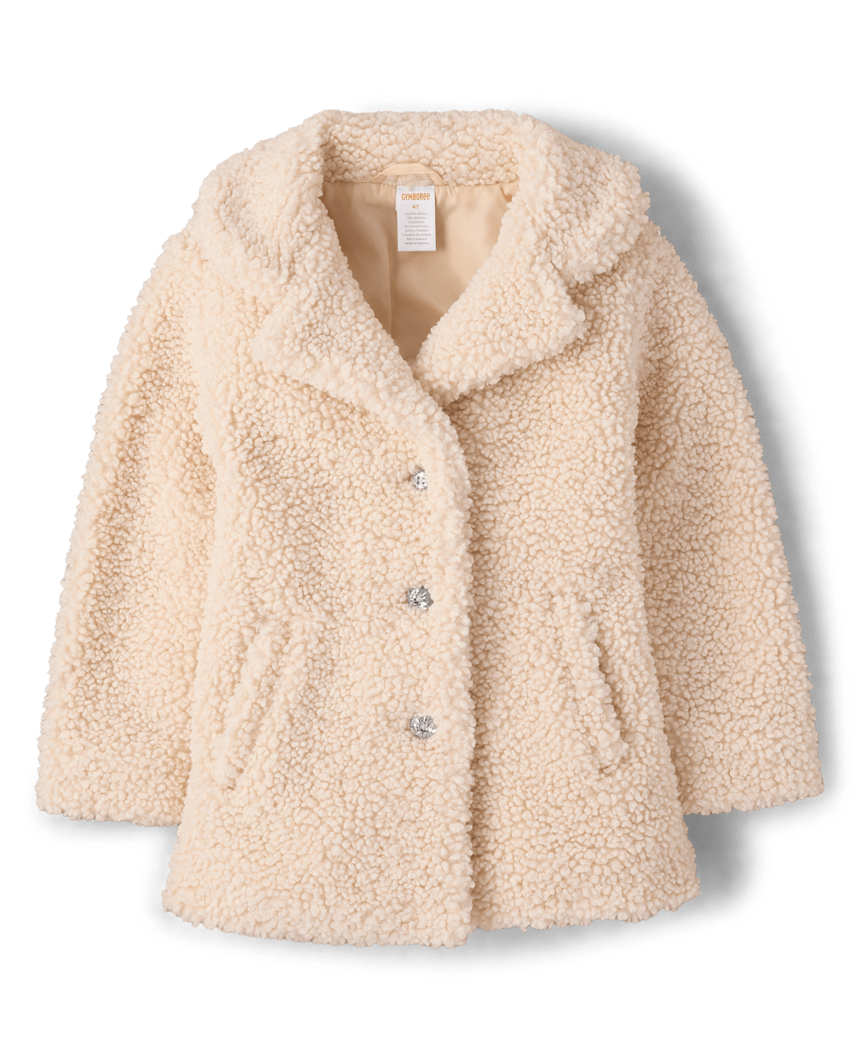 Детские куртки Gymboree Girls Sherpa Coat - On Pointe