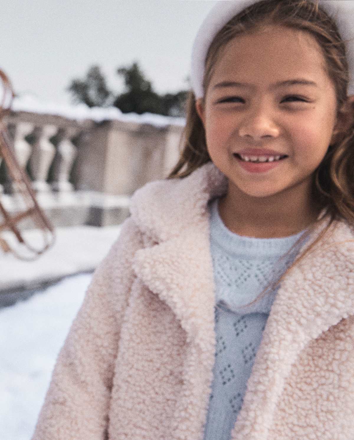 Детские куртки Gymboree Girls Sherpa Coat - On Pointe — фото 2