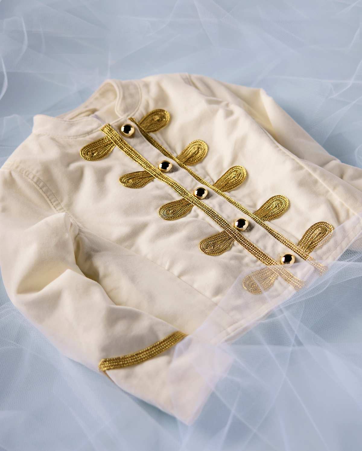 Детские куртки Gymboree Girls Embroidered Velvet Band Jacket - New York City Ballet by