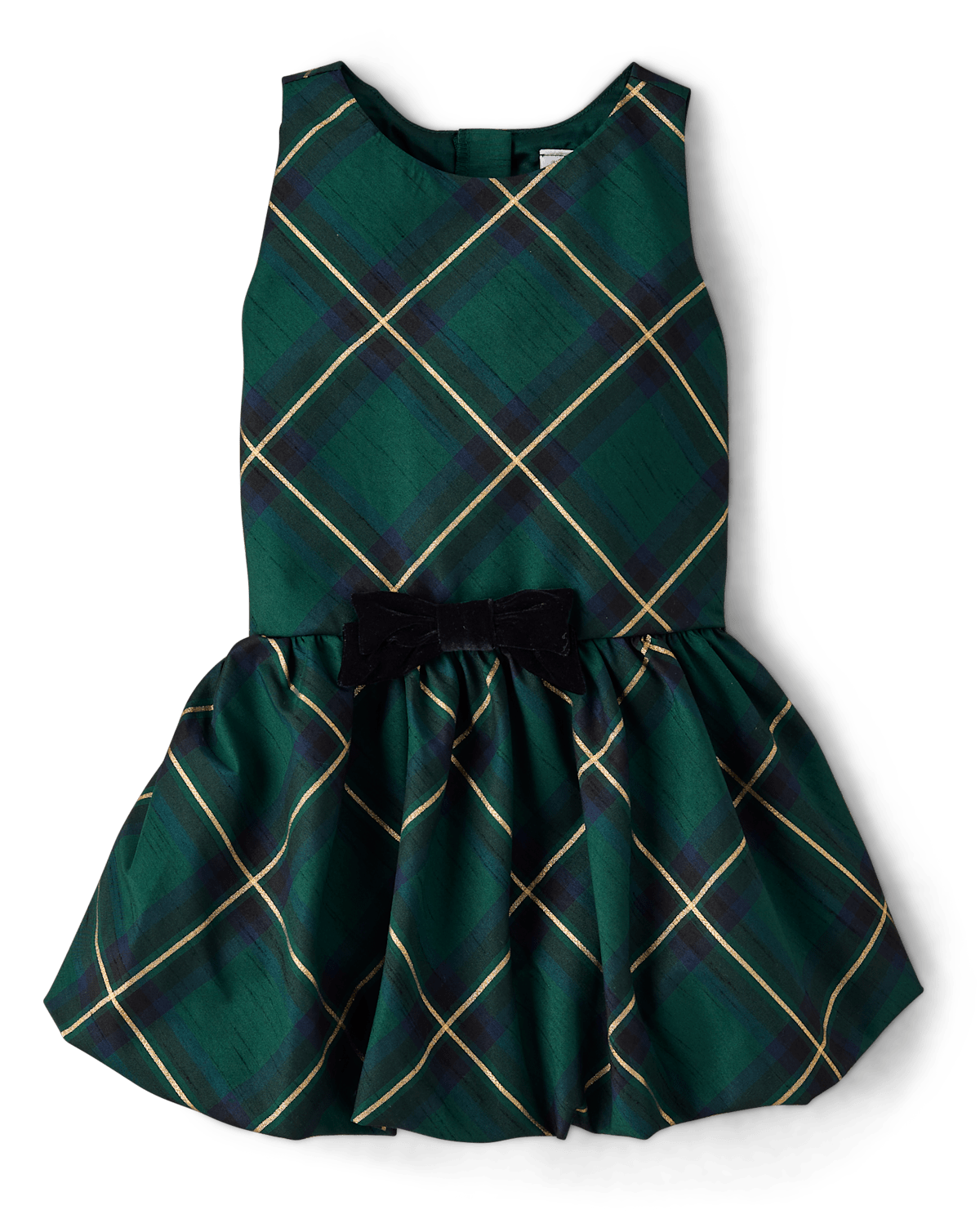 Детские платья Gymboree Girls Plaid Bubble Dress - Royal Christmas