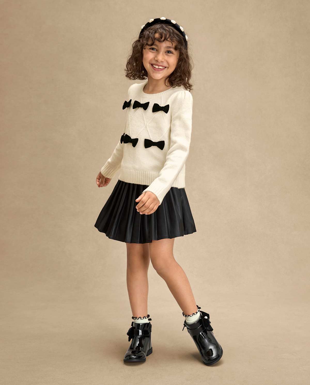 Детские свитеры Gymboree Girls Bow Sweater - Petit Paris — фото 3