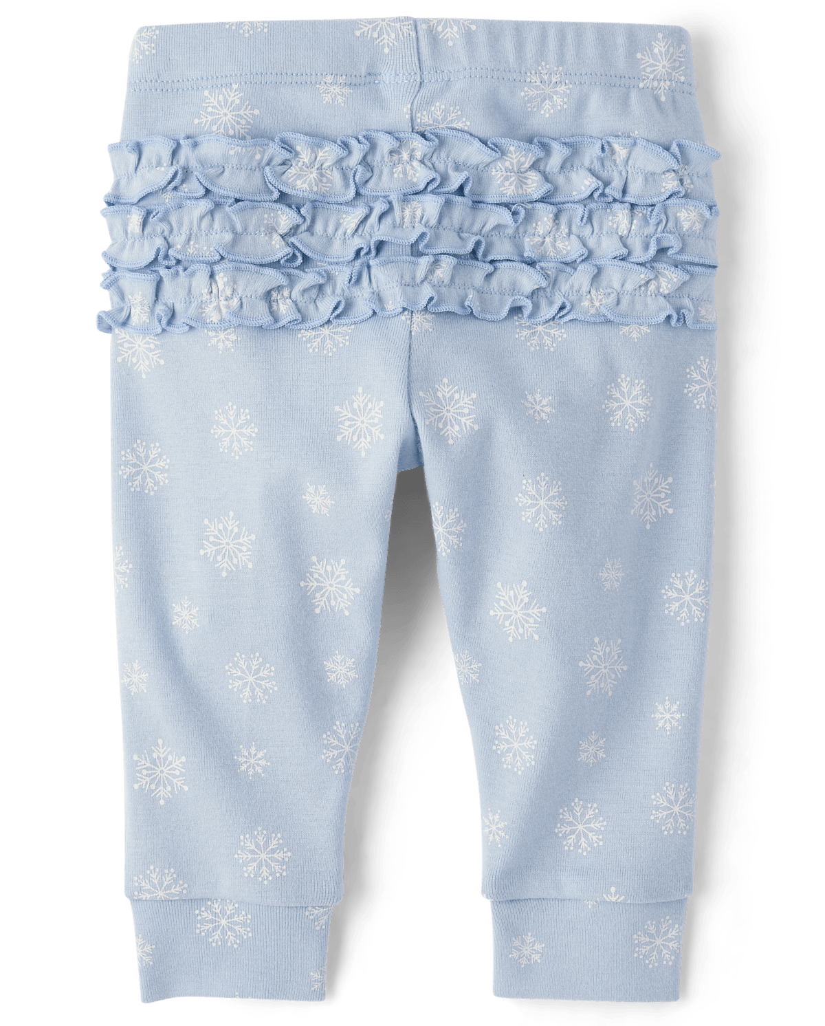 Детские леггинсы Gymboree Baby Girls Snowflake Ruffle Leggings 3-Pack