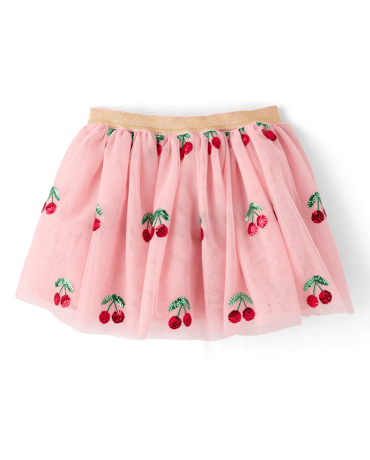 Детские юбки Gymboree Girls Sequin Cherry Tutu Skirt - Mon Cheri
