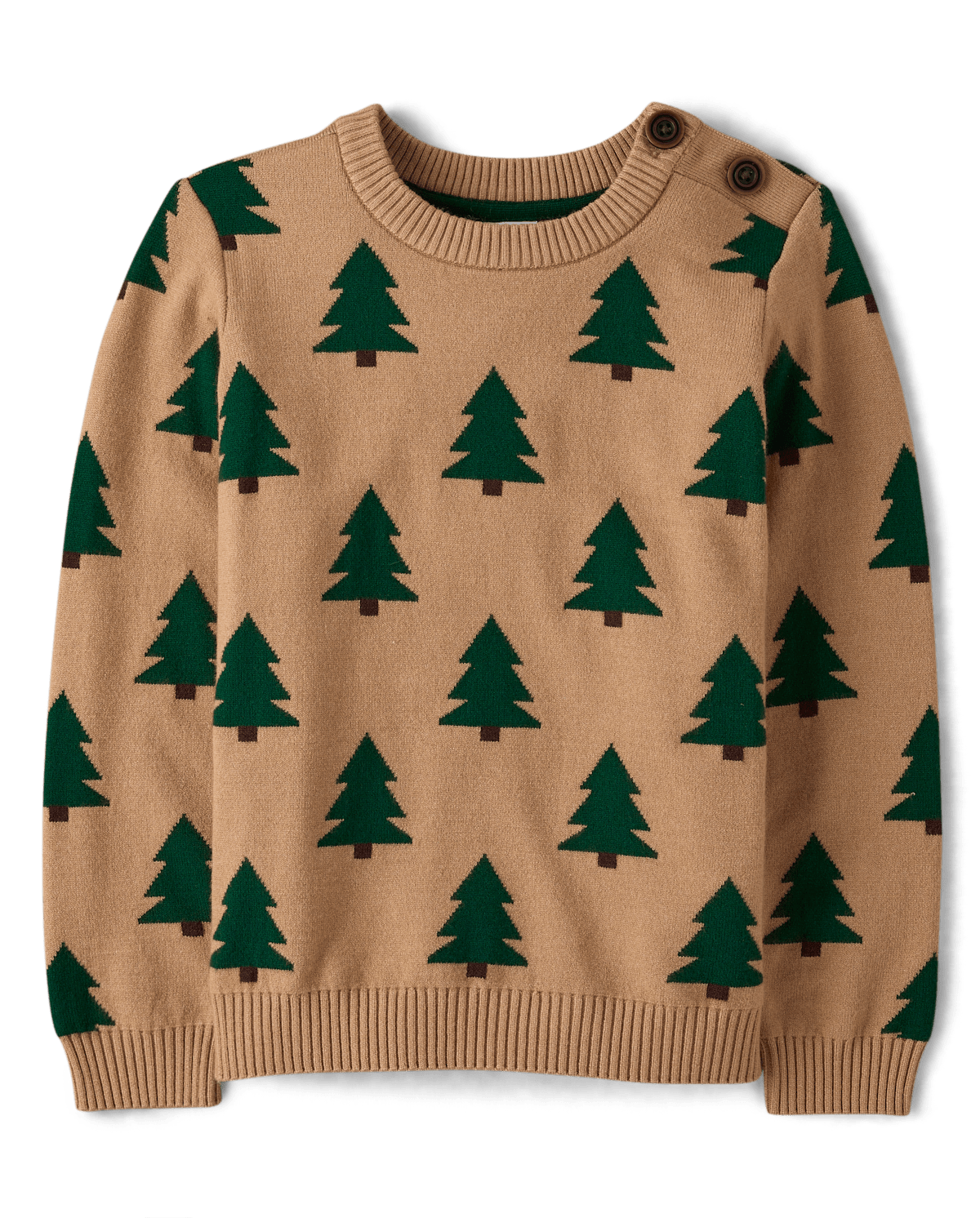 Детские свитеры Gymboree Boys Intarsia Pine Tree Sweater - Royal Christmas