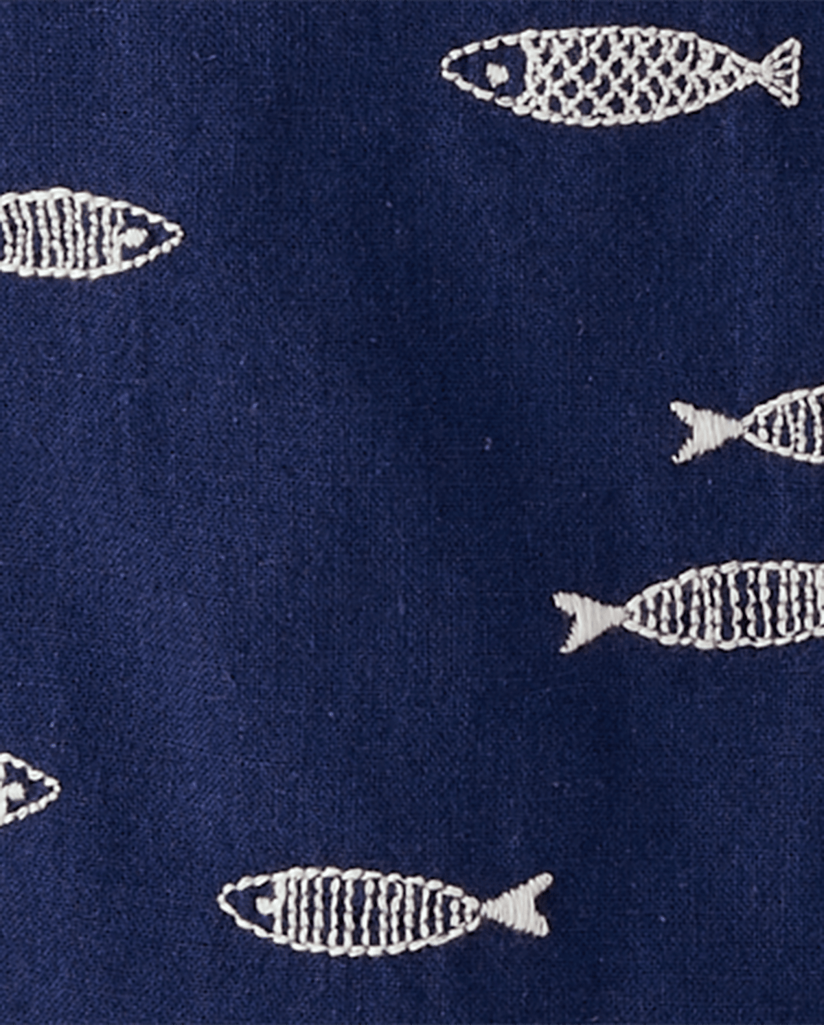 Детские рубашки Gymboree Boys Embroidered Fish Button Up Shirt - Driftwood Bay — фото 3