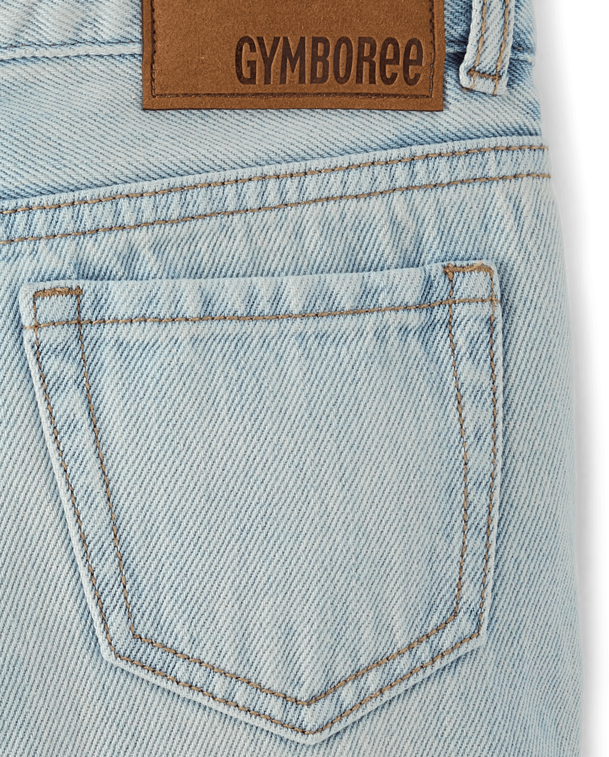 Детские джинсы Gymboree Kids Ripped Paint Splatter Baggy Jeans - Driftwood Bay — фото 3