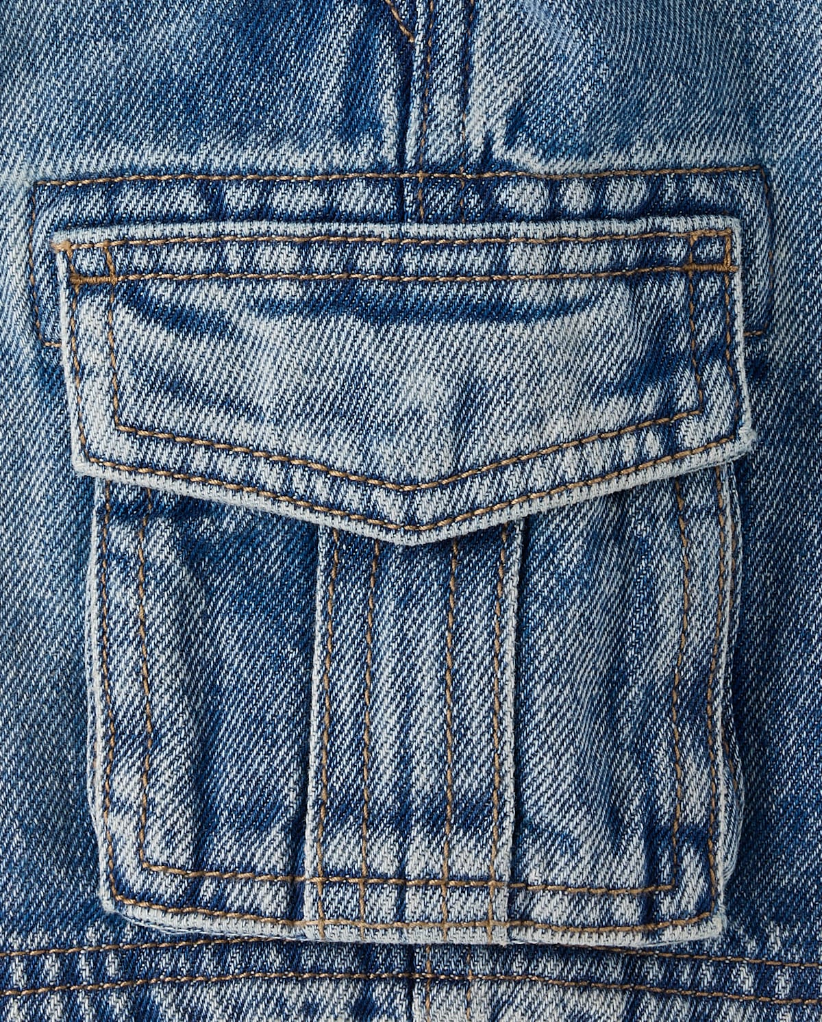 Детские шорты Gymboree Boys Denim Pull On Cargo Shorts - Little Essentials — фото 3