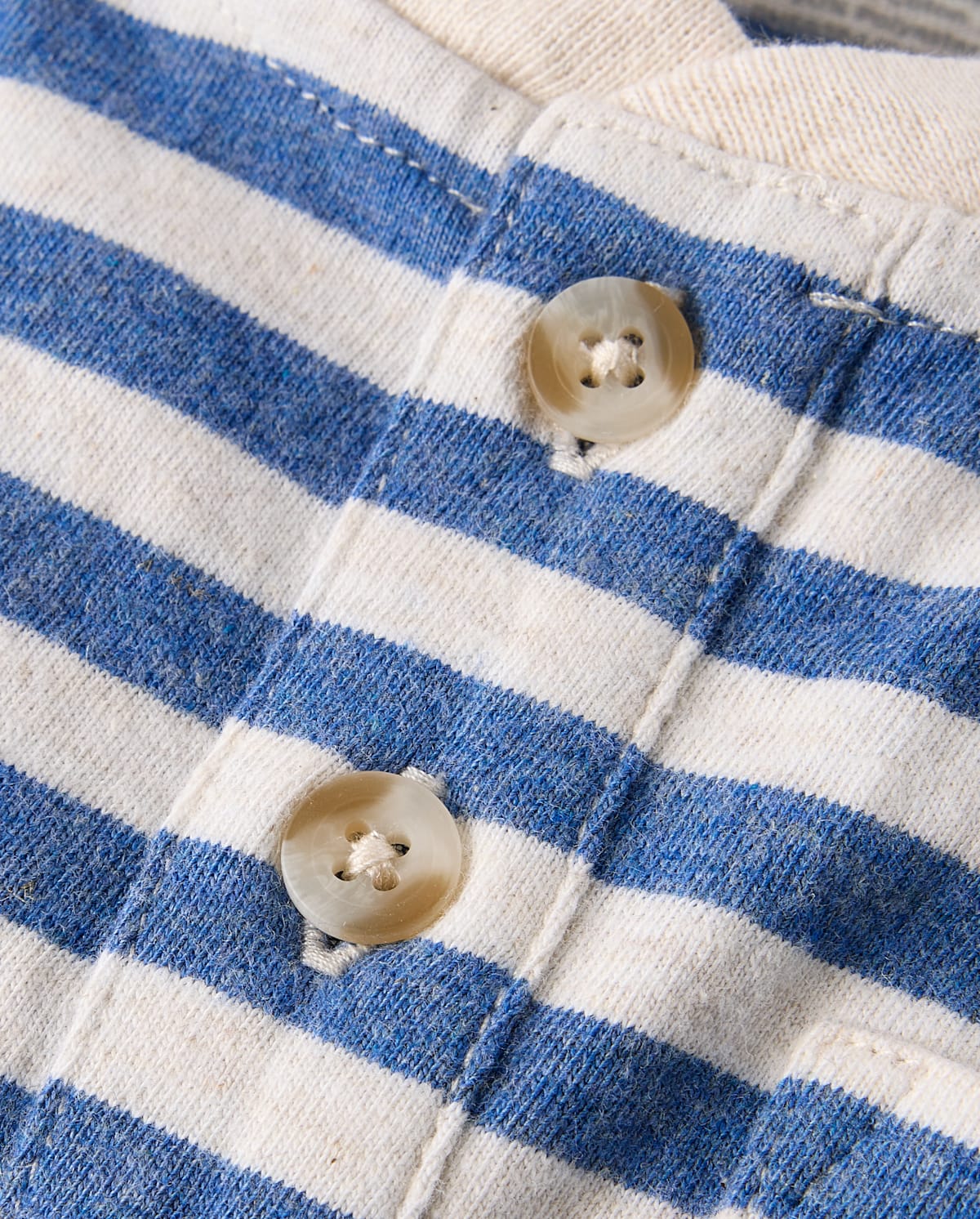 Детские топы Gymboree Boys Striped Linen-Blend Henley Top - Linen Edit — фото 2
