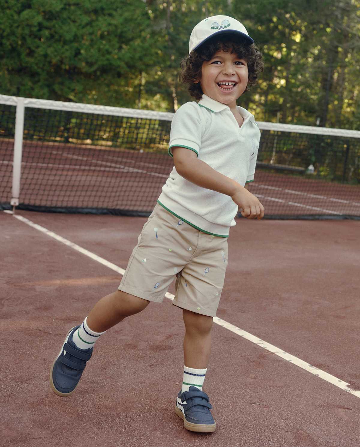 Детские кепки Gymboree Boys Embroidered Tennis - Club House — фото 2