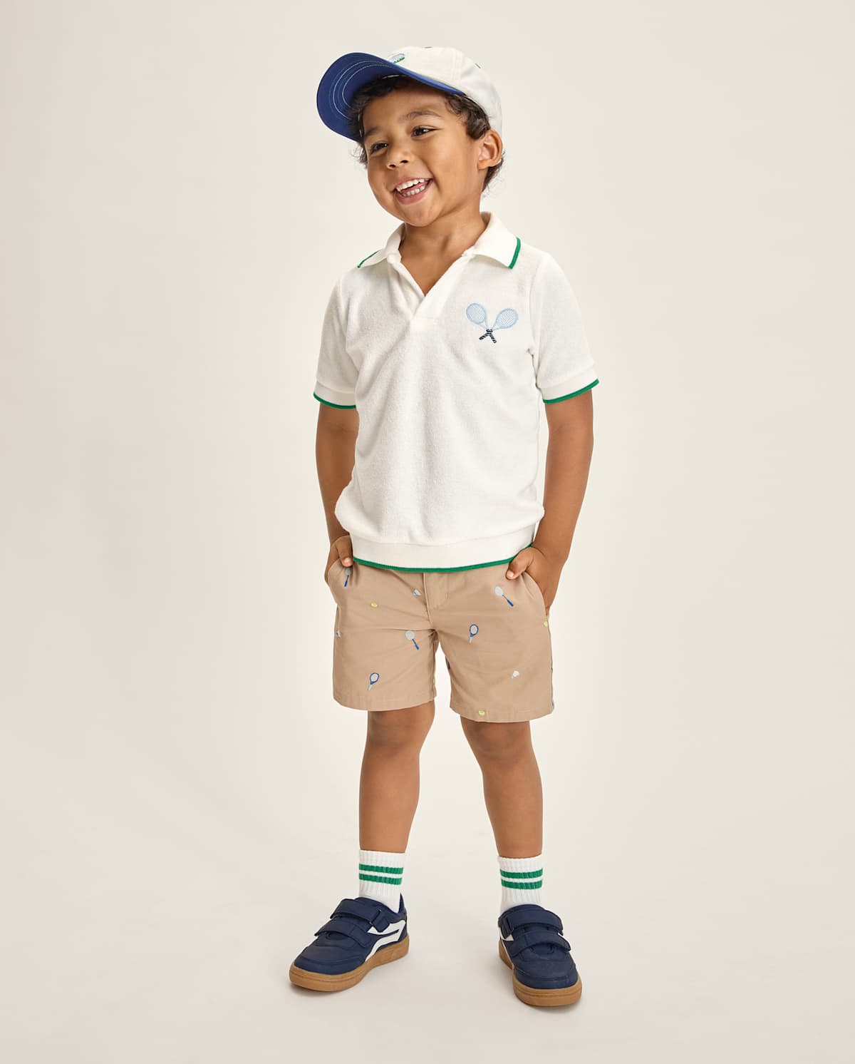 Детские шорты Gymboree Boys Embroidered Sports Chino Shorts - Club House — фото 2