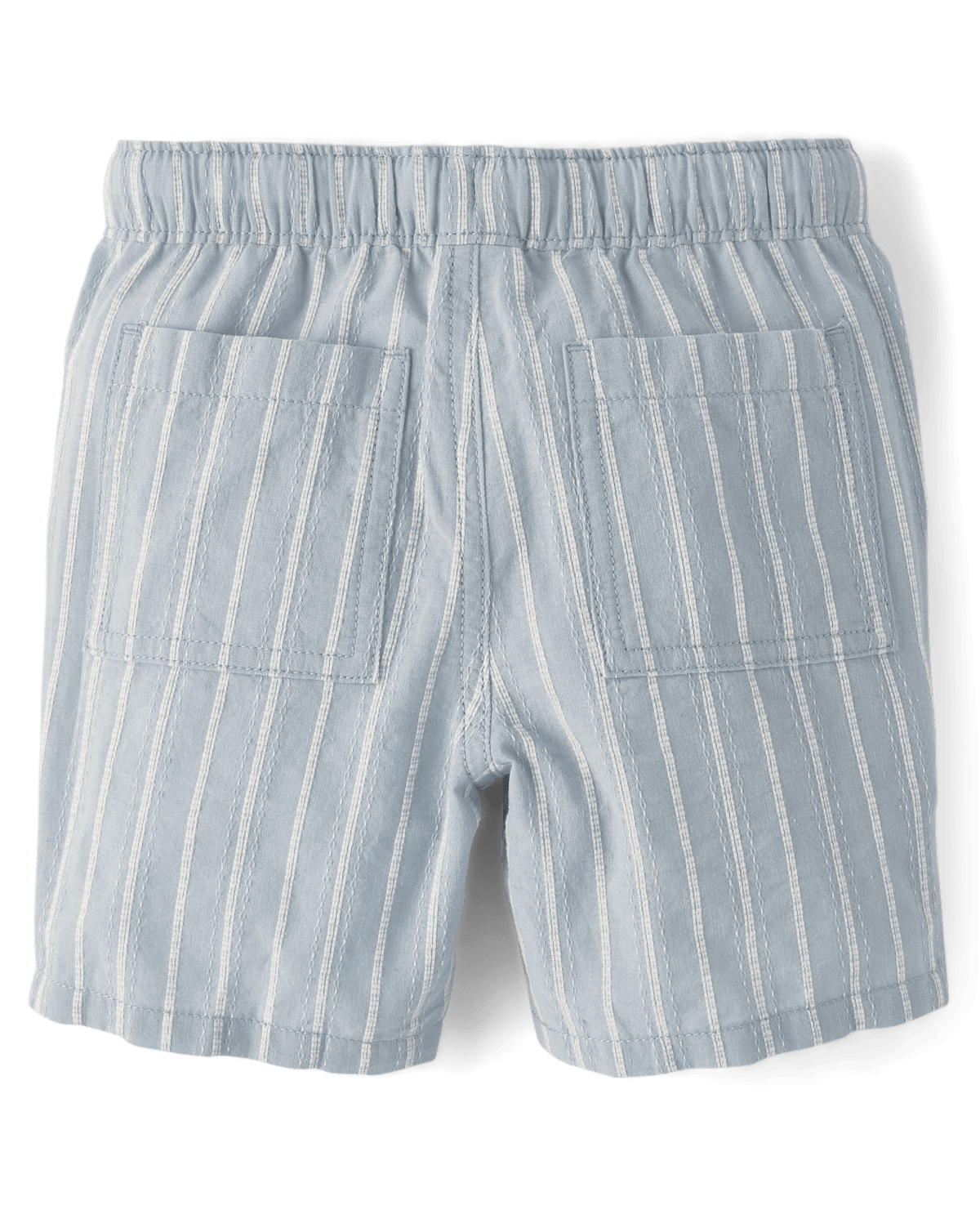 Детские шорты Gymboree Boys Striped Linen Blend Pull On Shorts - Linen Edit — фото 2