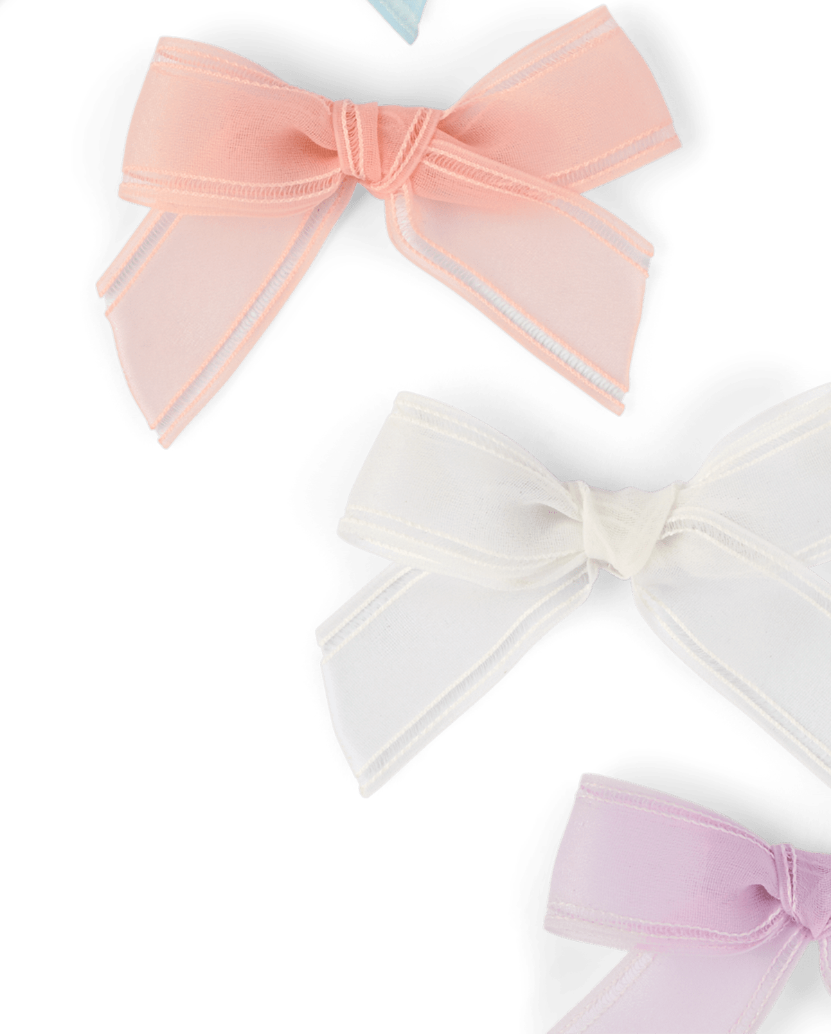 Детские аксессуары Gymboree Girls Bow Hair Clip 4-Pack - Enchanted Garden — фото 3