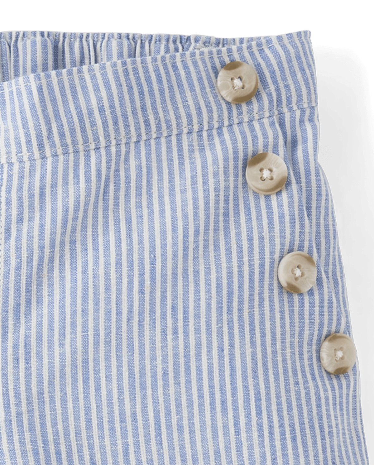 Детские брюки Gymboree Girls Button Linen-Blend Sailor Pants - Linen Edit — фото 3