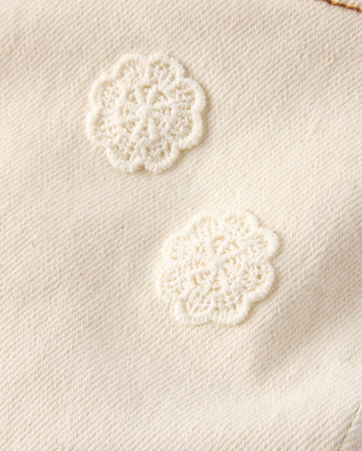 Детские джинсы Gymboree Girls Crochet Floral Barrel Jeans - Driftwood Bay — фото 2
