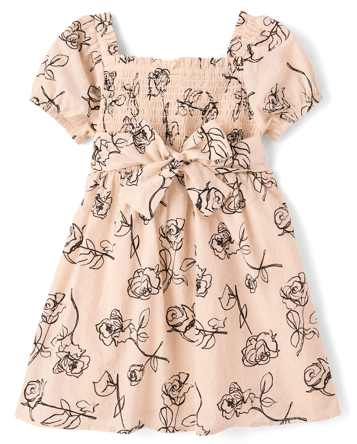 Детские платья Gymboree Girls Rose Clip Dot Bow Back Dress - Petit Paris — фото 2