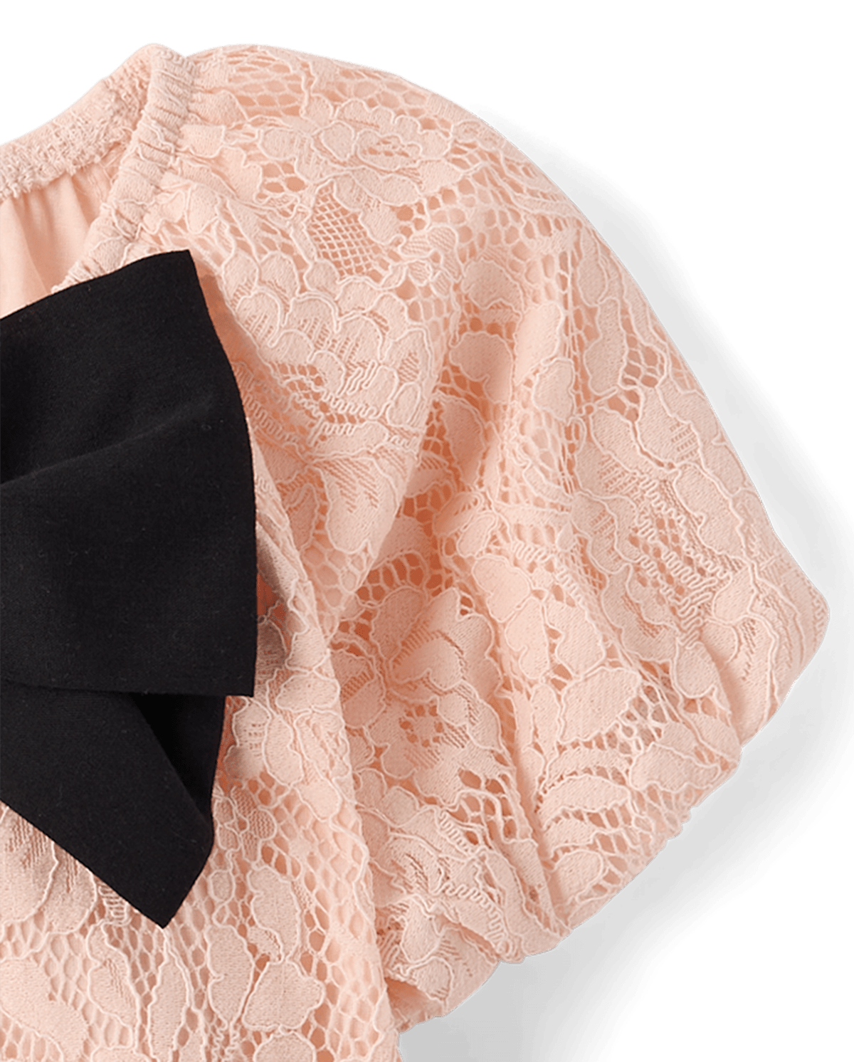 Детские топы Gymboree Girls Oversized Bow Lace Top - Petit Paris — фото 2