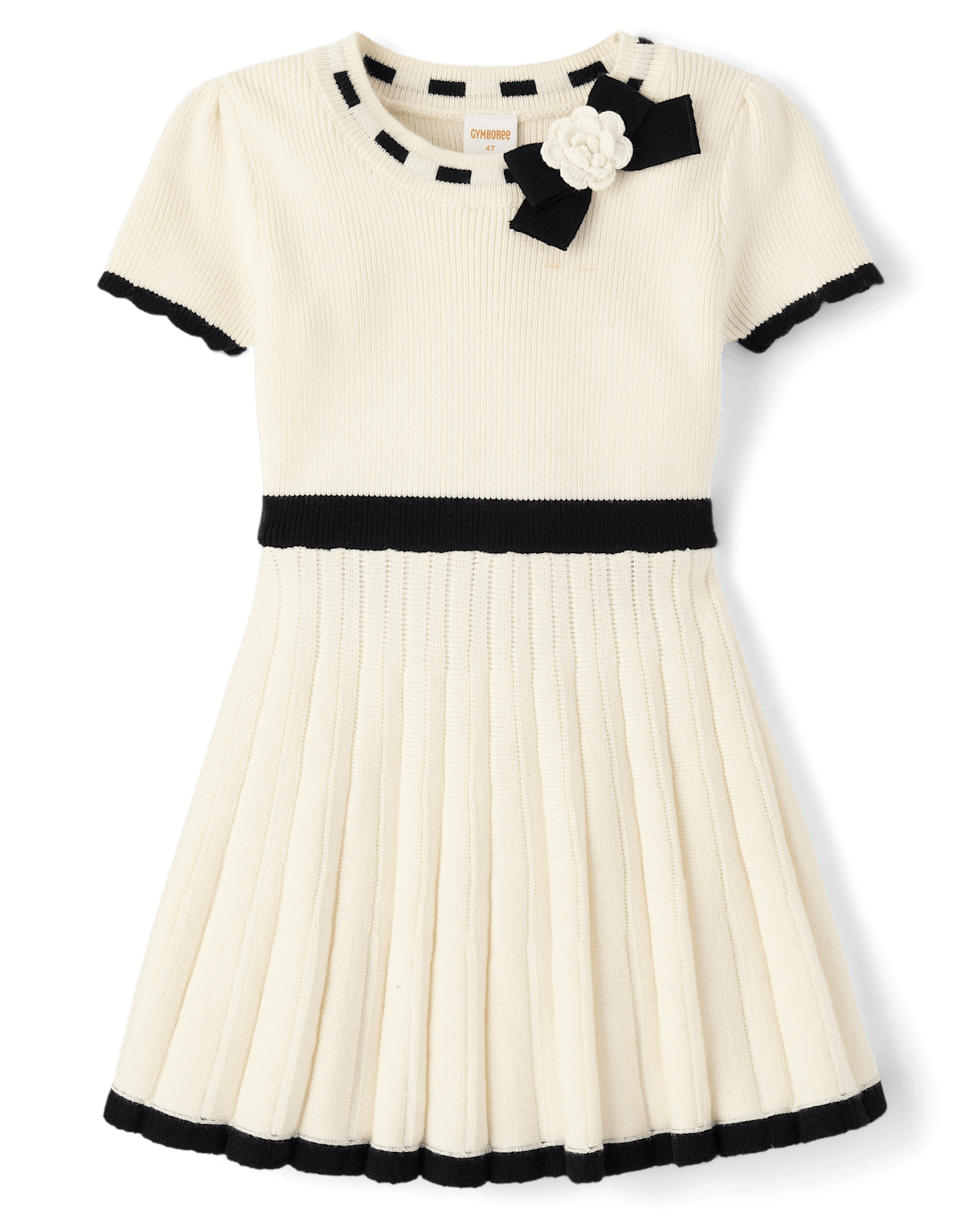 Детские платья Gymboree Girls Contrast Pleated Sweater Dress - Petit Paris