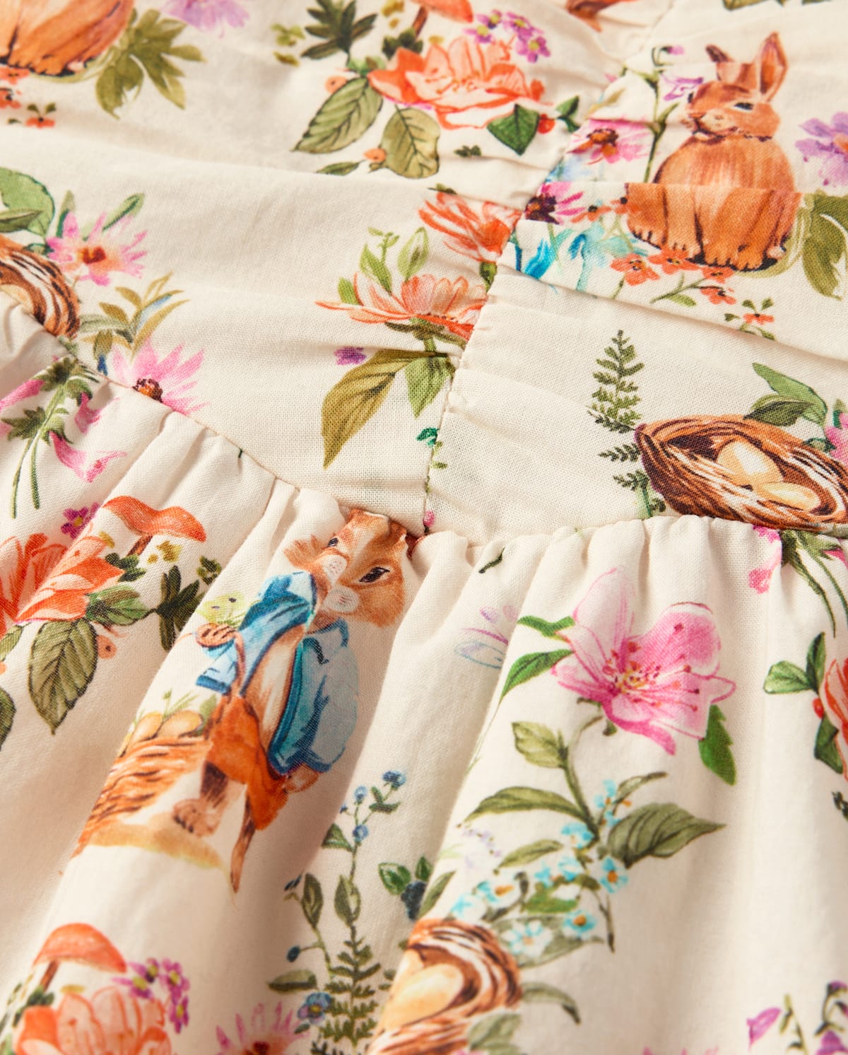 Детские платья Gymboree Girls Bunny Ruffle Dress - Enchanted Garden — фото 2