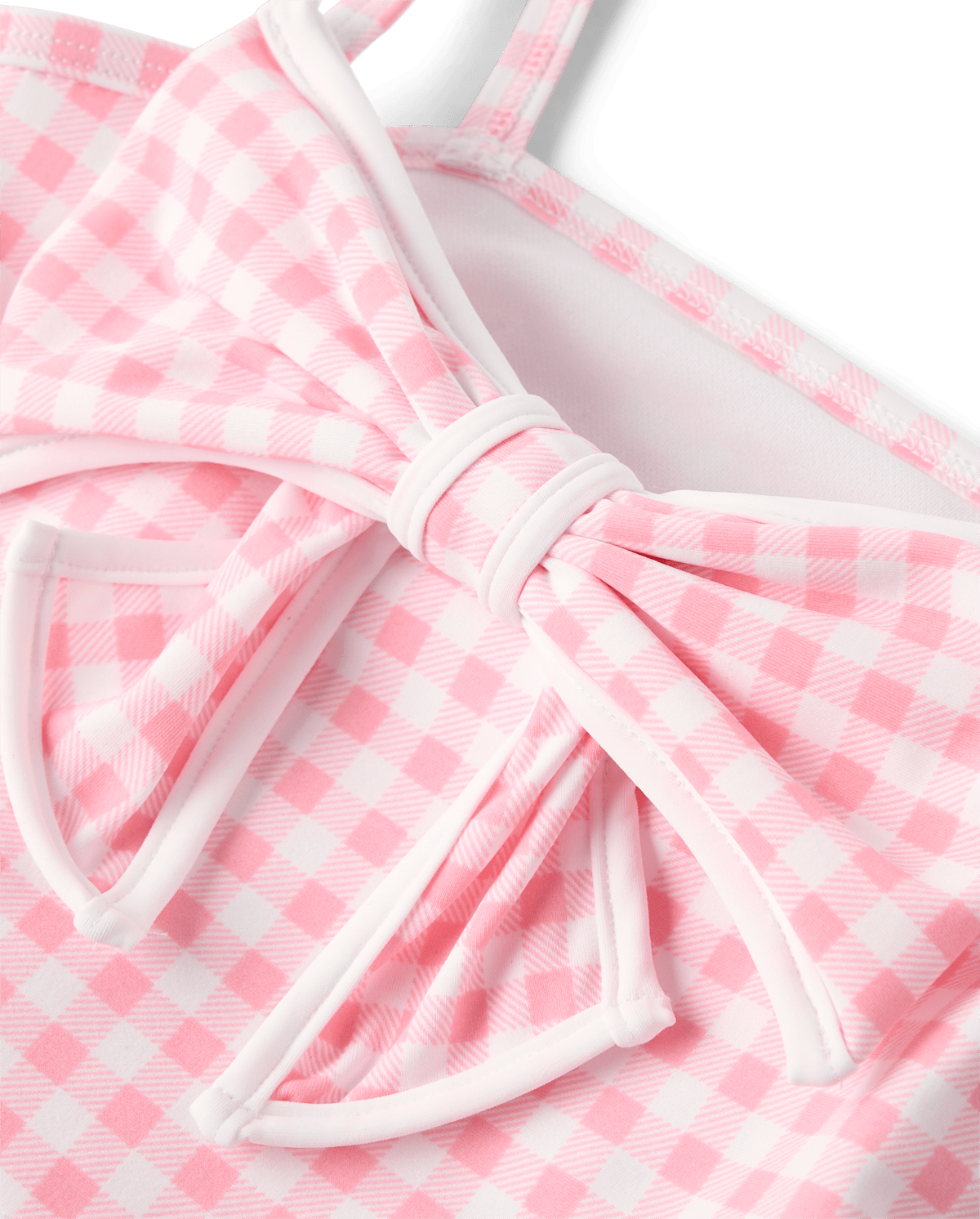 Детские купальники Gymboree Girls Gingham Bow Tankini Swimsuit - Swim Shop — фото 2