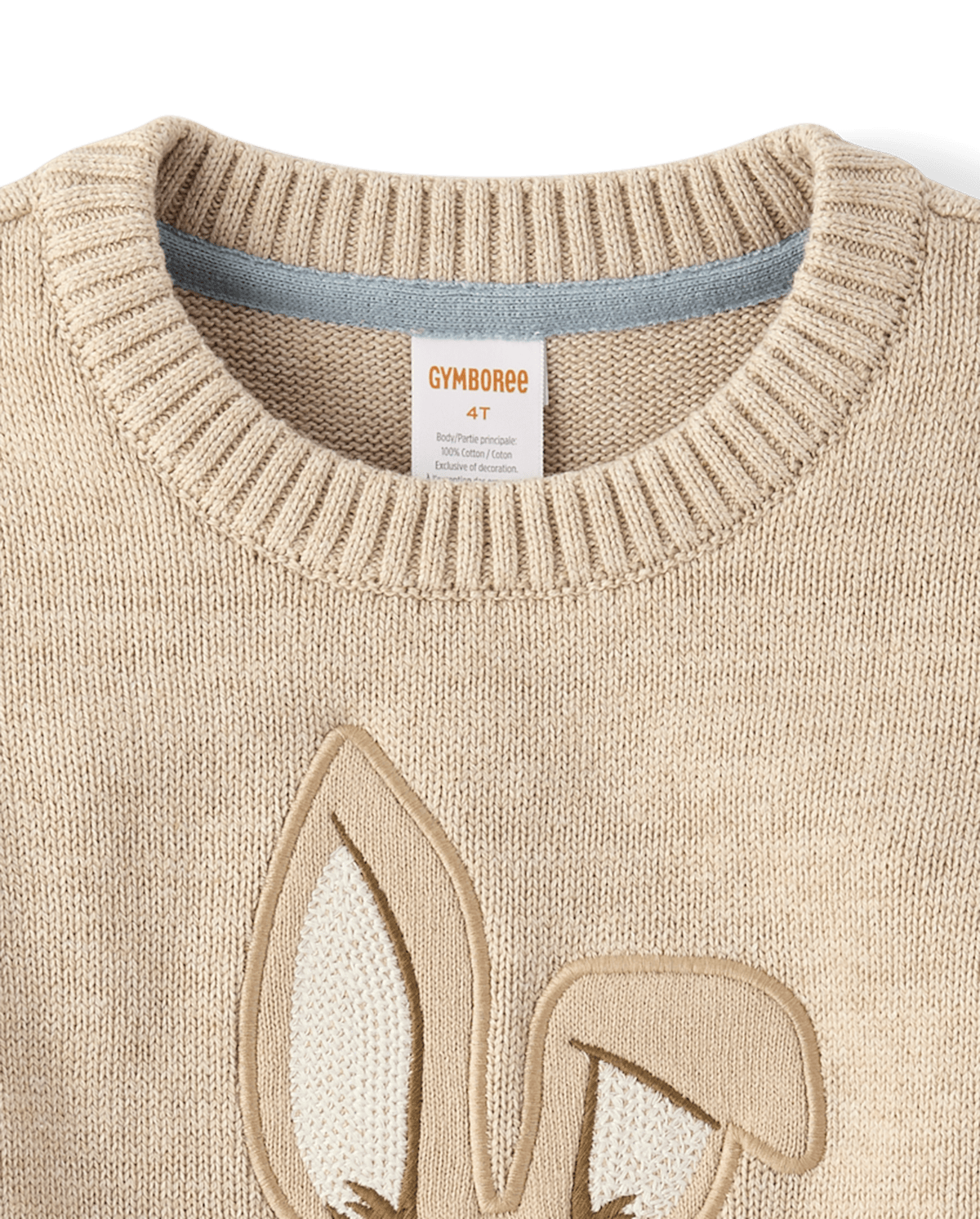 Детские свитеры Gymboree Boys Applique Bunny Sweater - Enchanted Garden — фото 2